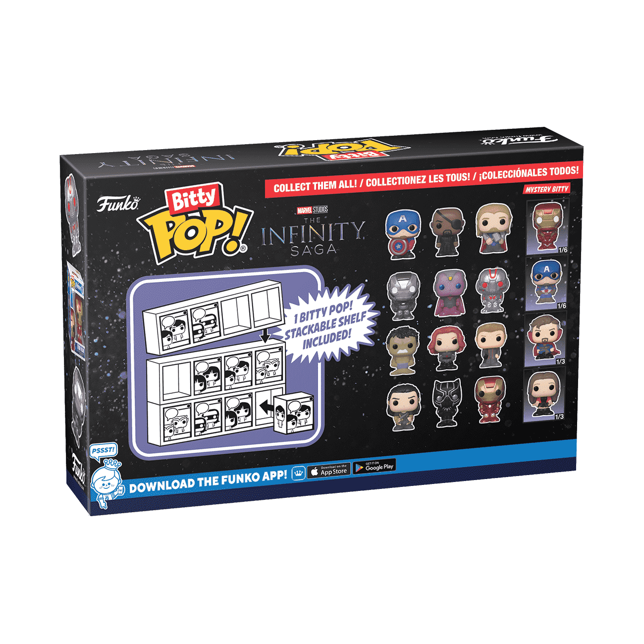 Bitty Pop! Marvel the Infinity Saga 4-Pack Series 2