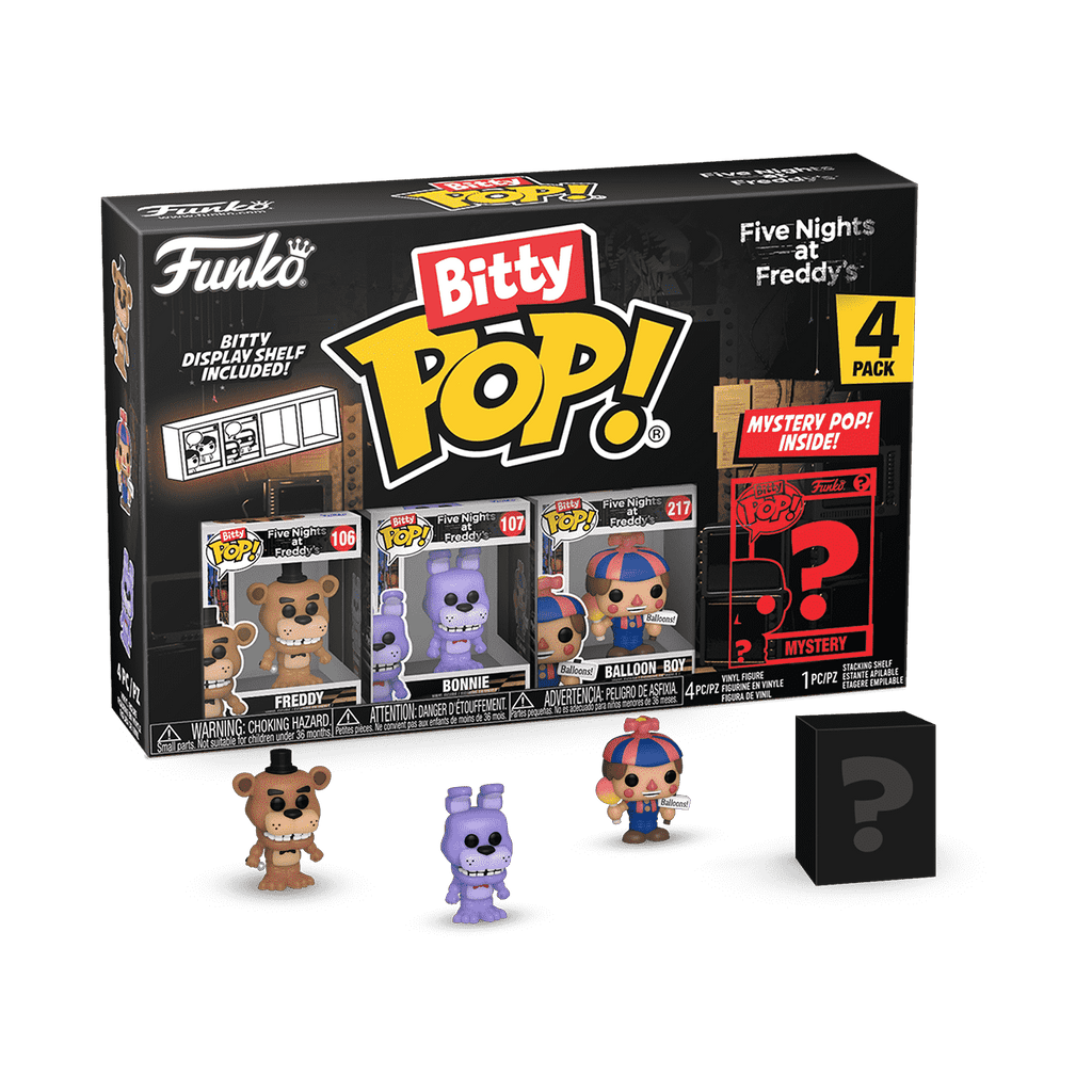 Bitty Pop! Five Nights at Freddy's 4-Pack Series 3