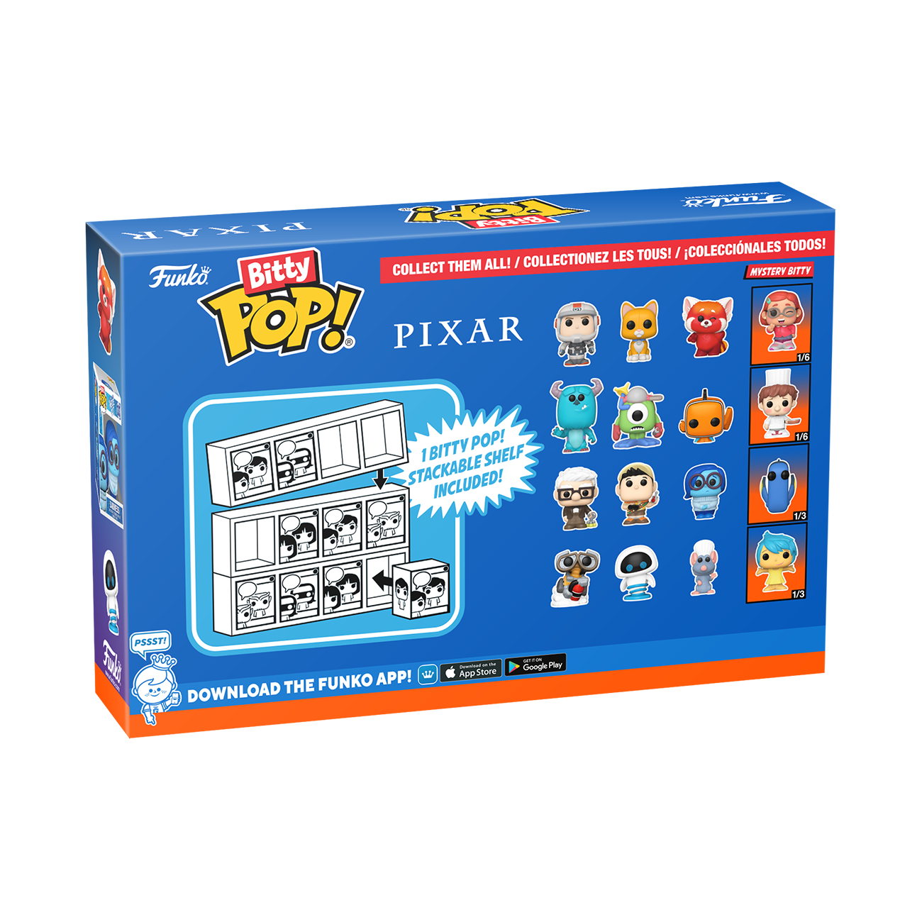 Bitty Pop! Pixar 4-Pack Series 1