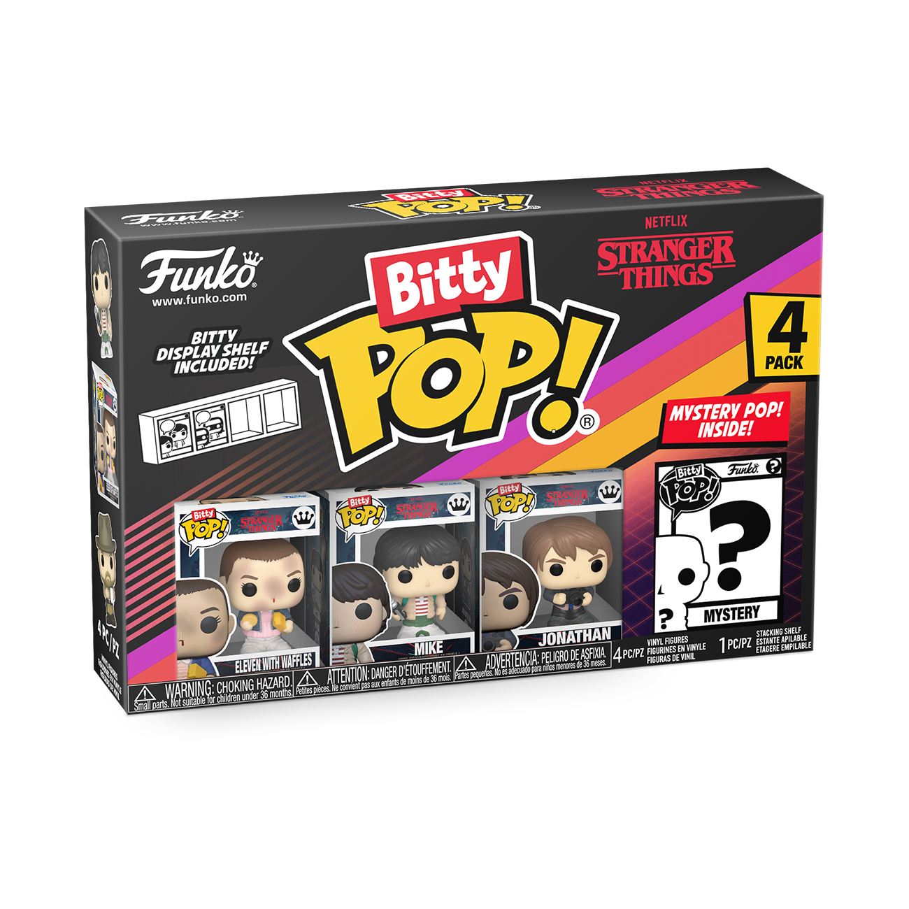 Bitty Pop! Stranger Things 4-Pack Series 3