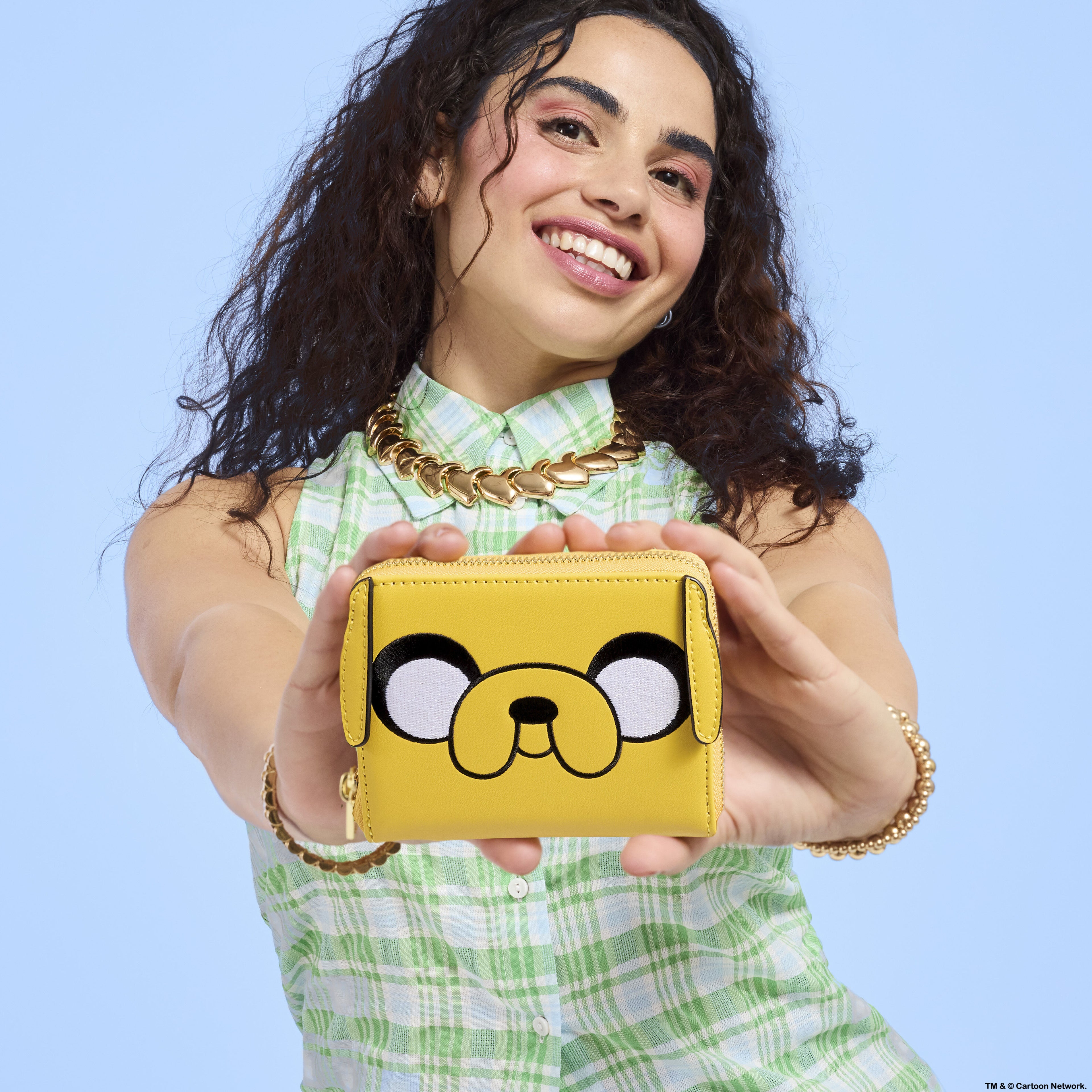 Adventure Time Jake Cosplay Zip Around Wallet