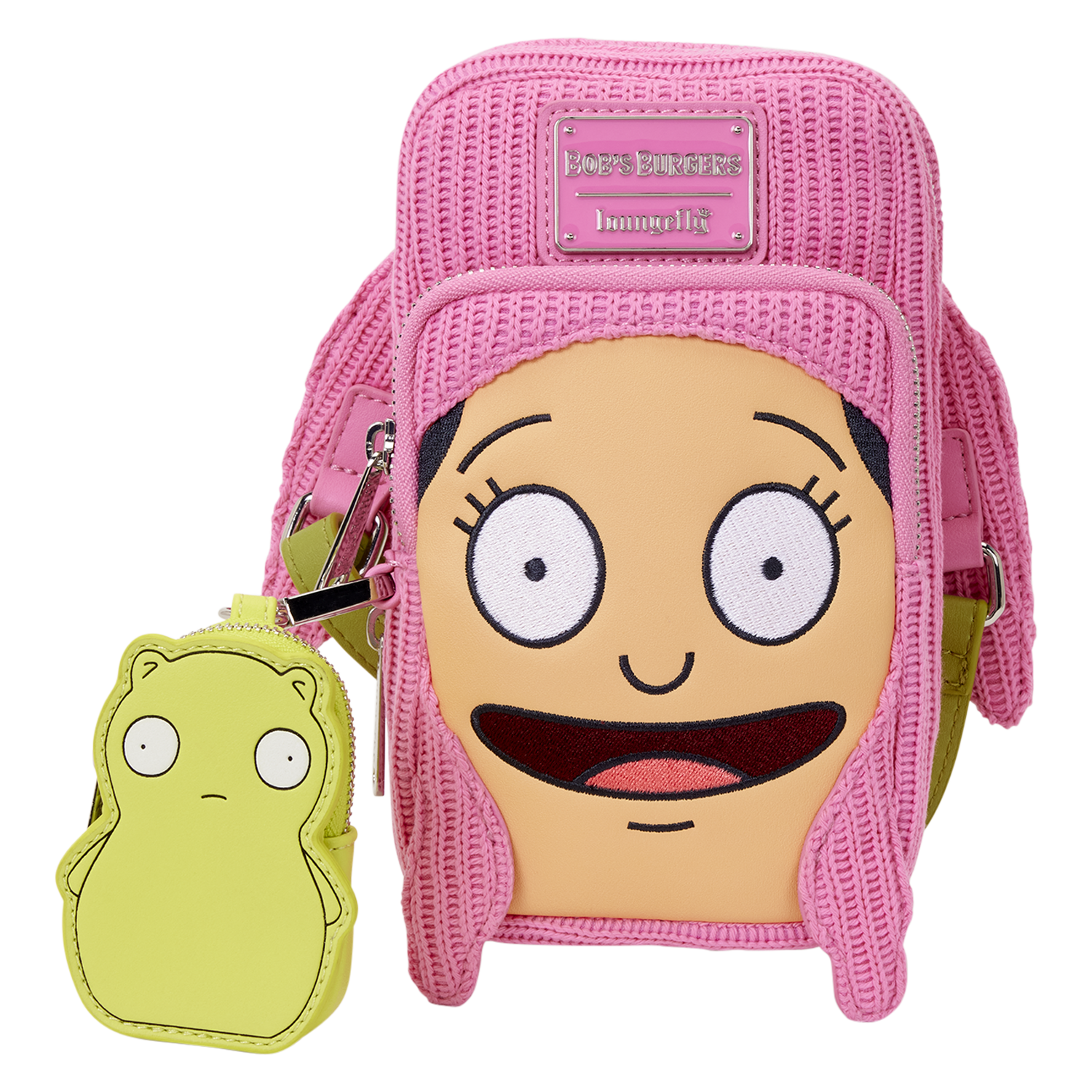 Bob's Burgers Louise Cosplay Cell Phone Crossbody Bag with Glow Coin Bag