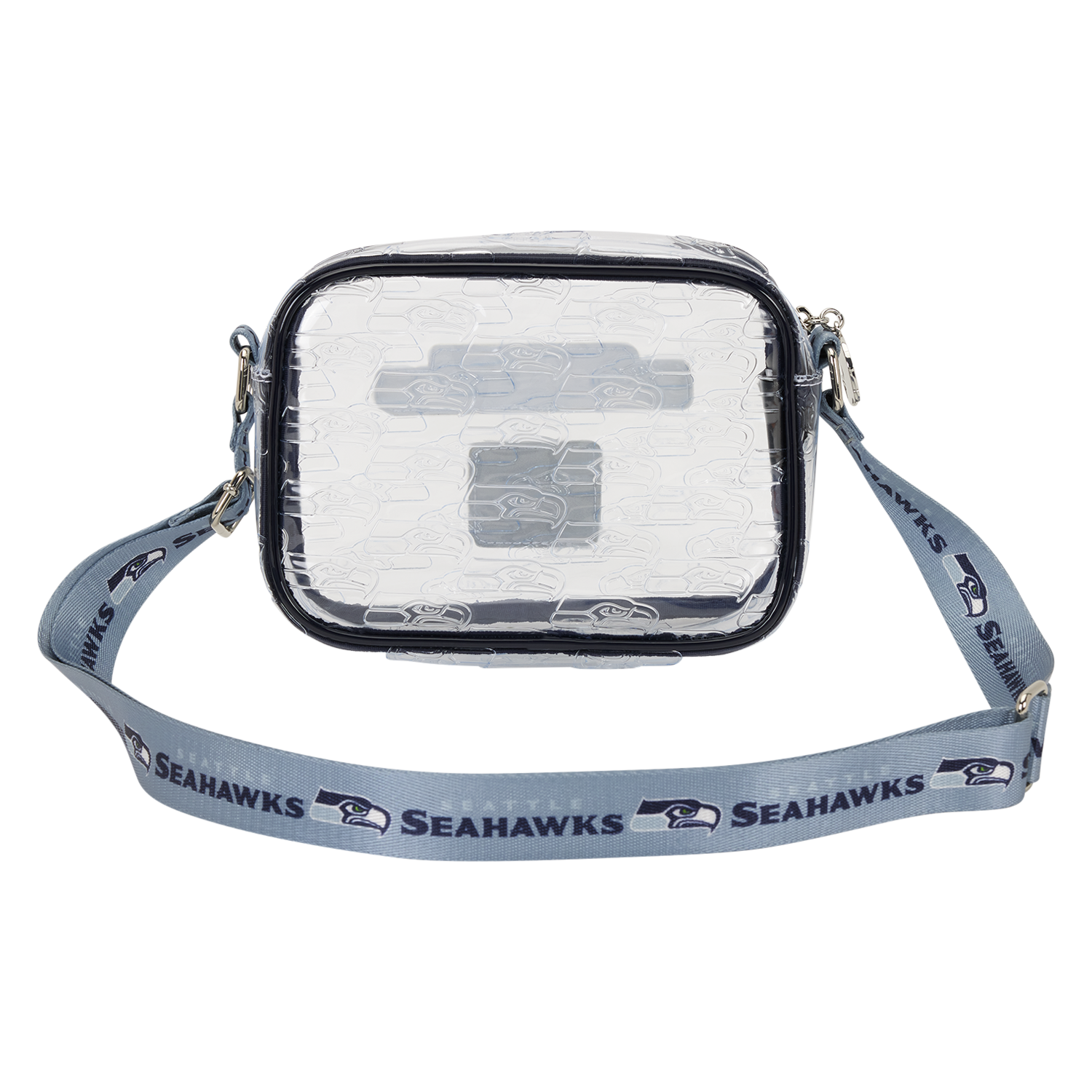 NFL Seattle Seahawks Clear Crossbody Stadium Bag