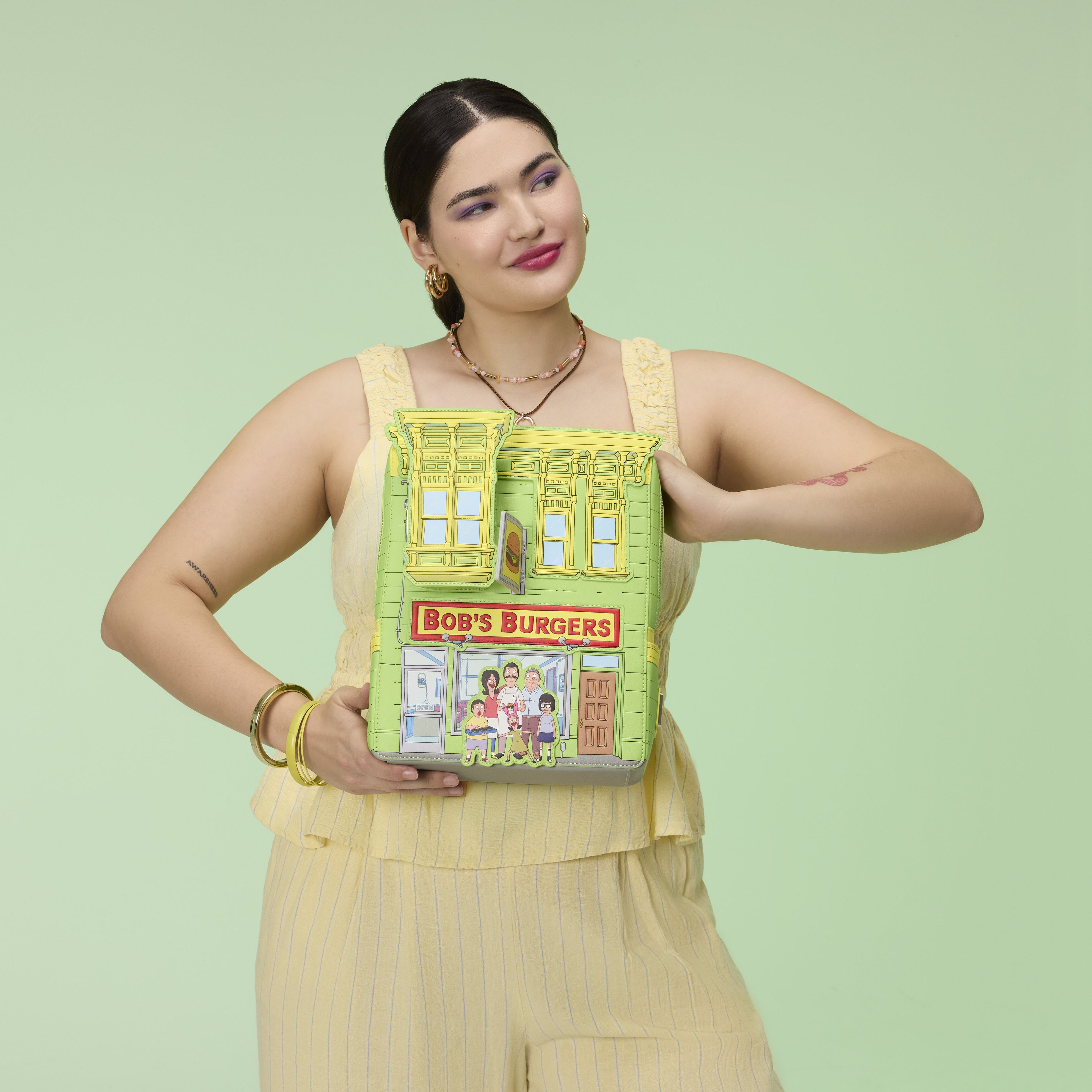Bob's Burgers Restaurant Mini Backpack