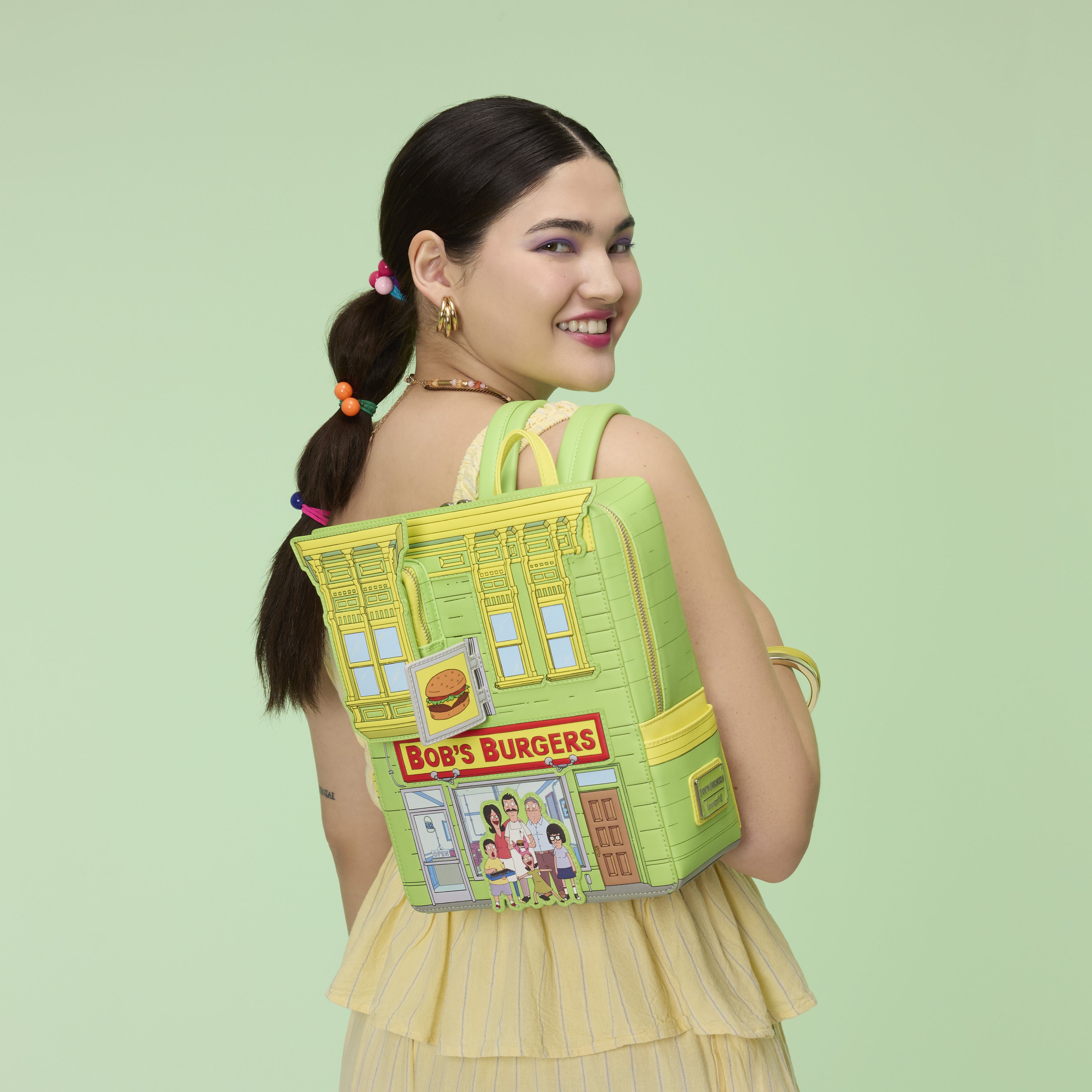 Bob's Burgers Restaurant Mini Backpack