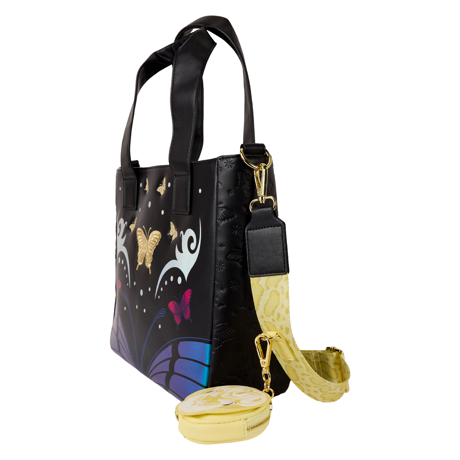 Britney Spears Butterfly Tote Crossbody Bag with Coin Bag