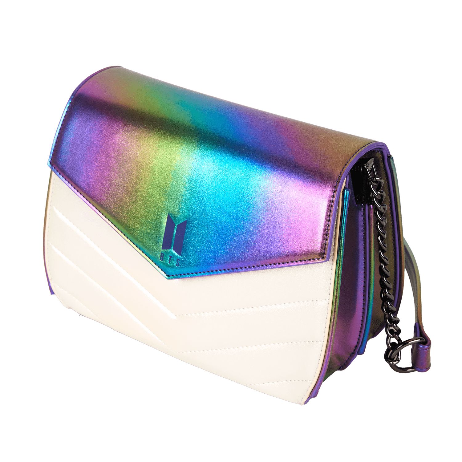 Funko Pop! By Loungefly BTS Iridescent Quilted Crossbody Bag