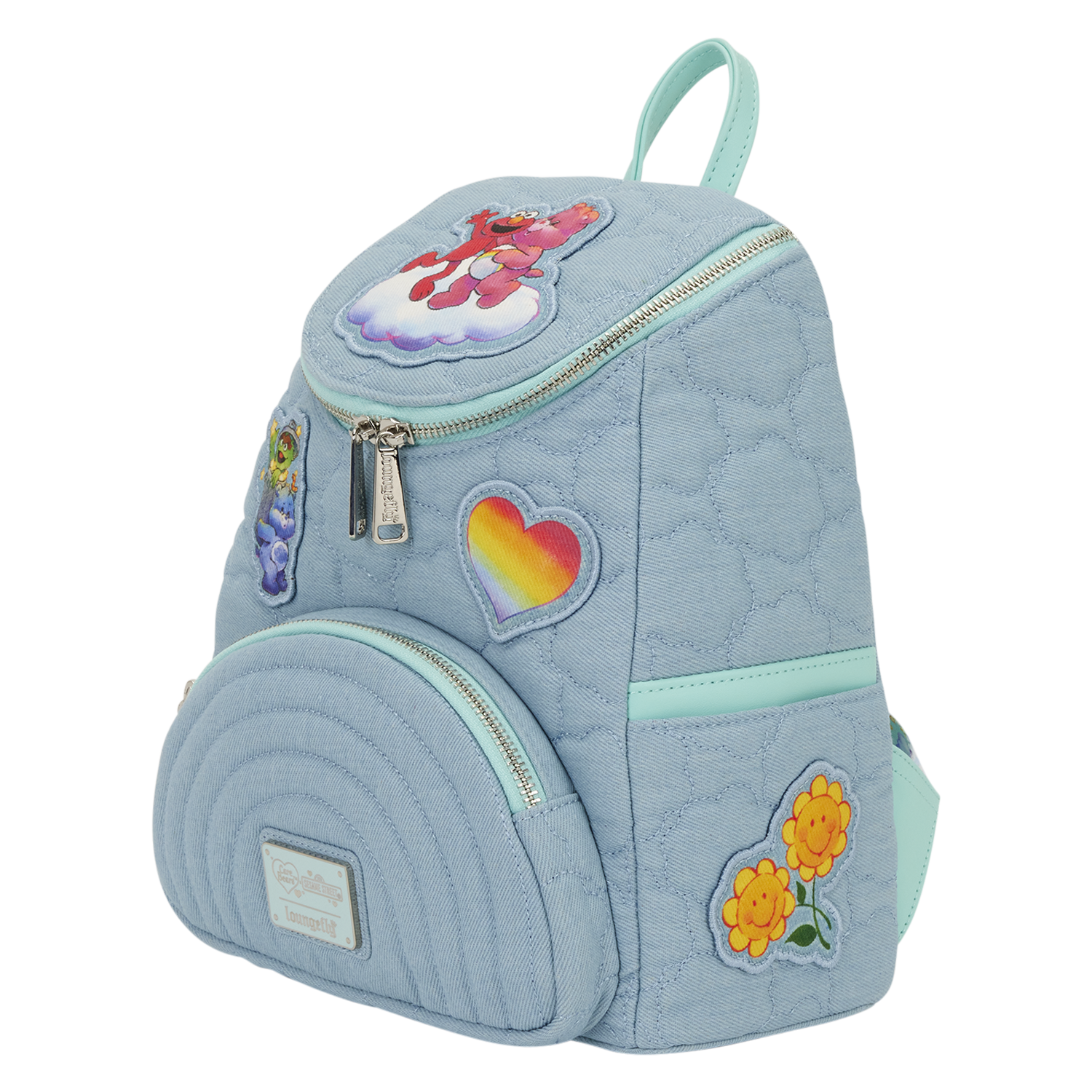 Care Bears x Sesame Street Denim Mini Backpack with Coin Bag