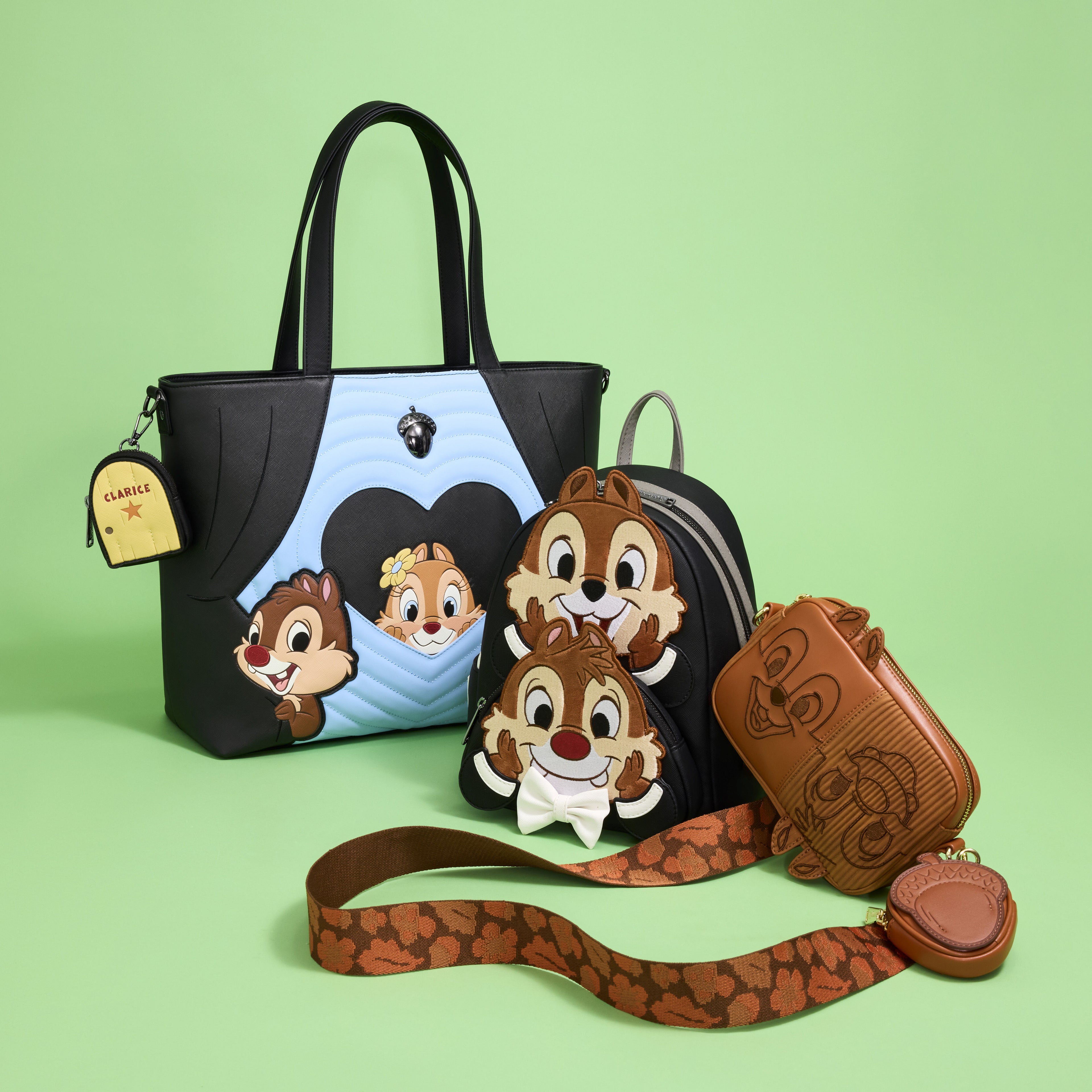 Chip 'n' Dale Sling Crossbody Bag with Coin Bag