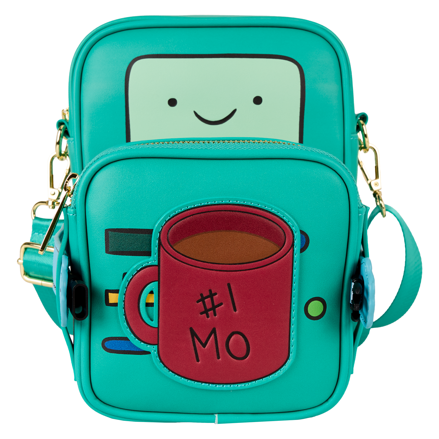 Adventure Time BMO Crossbuddies® Cosplay Crossbody Bag With Coin Bag