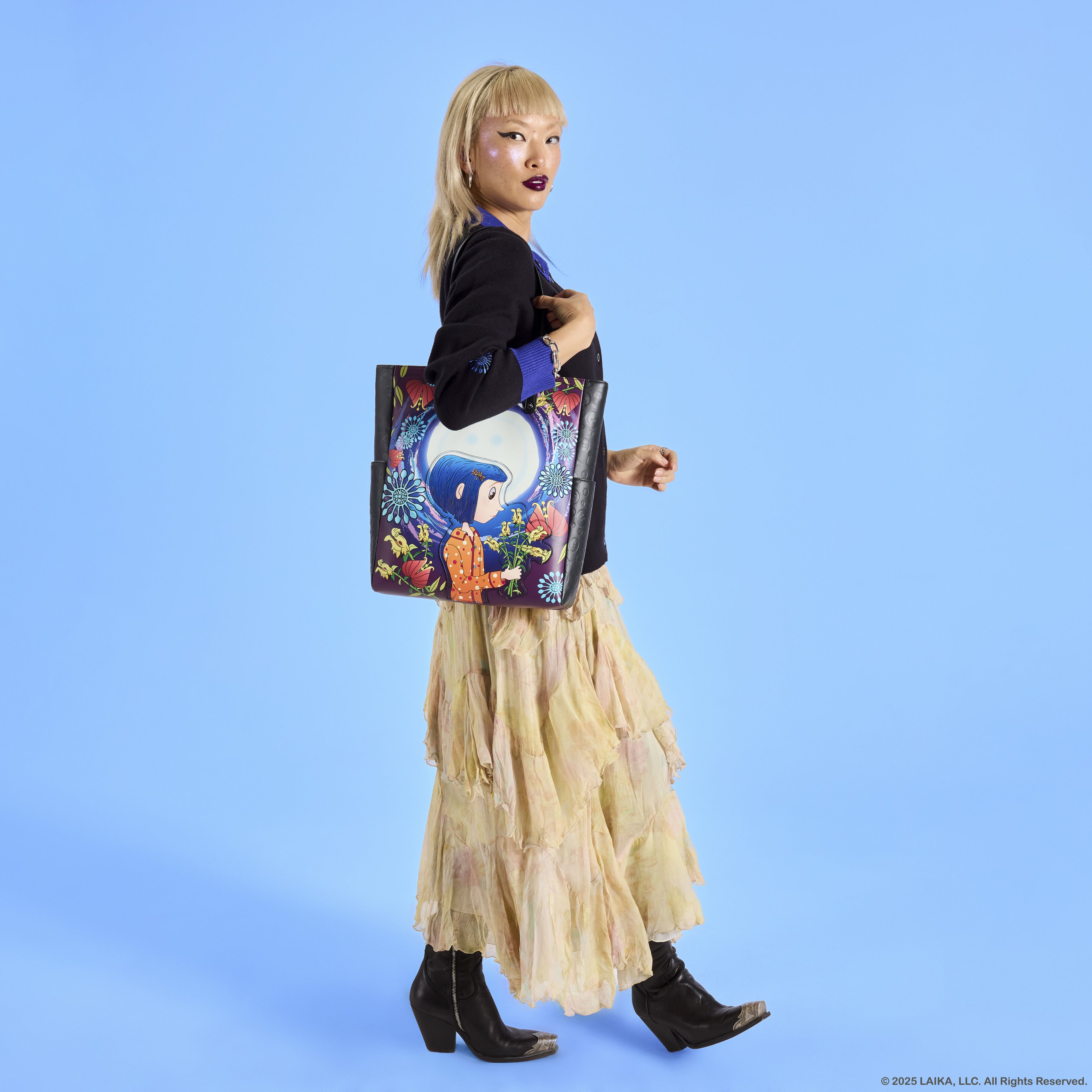 Coraline Garden Glow Tote Bag