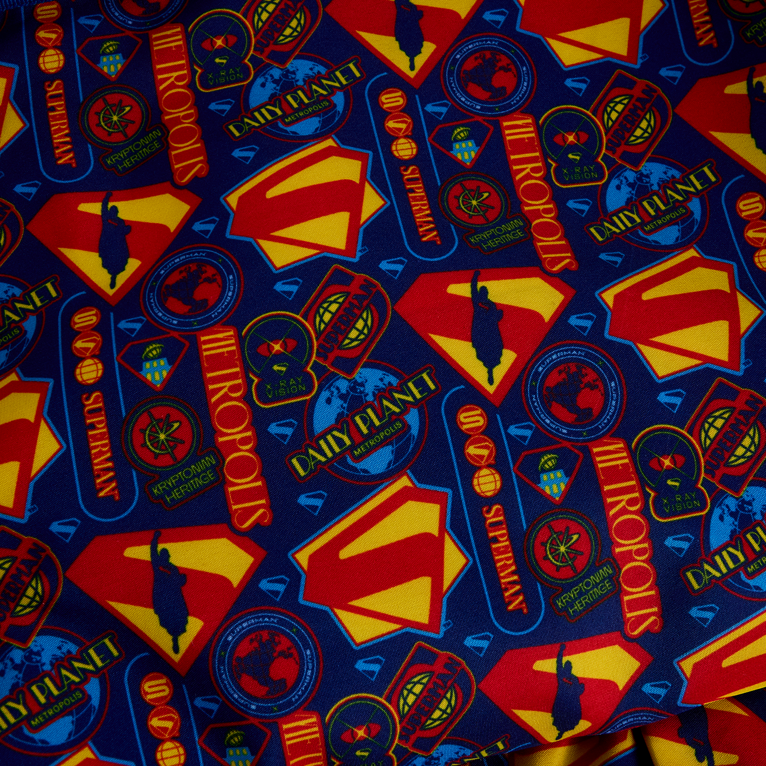 Superman All-Over Print Full-Size Backpack