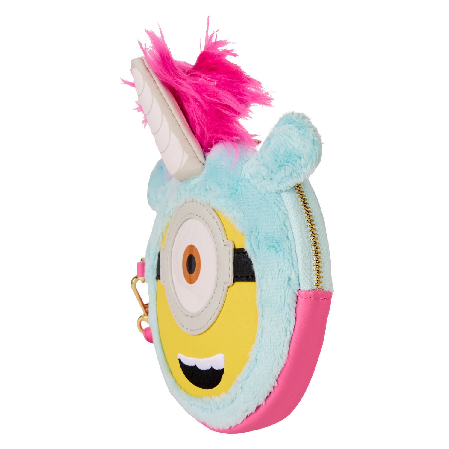 Minions Fluffy Unicorn Exclusive Costume Plush Wristlet Wallet