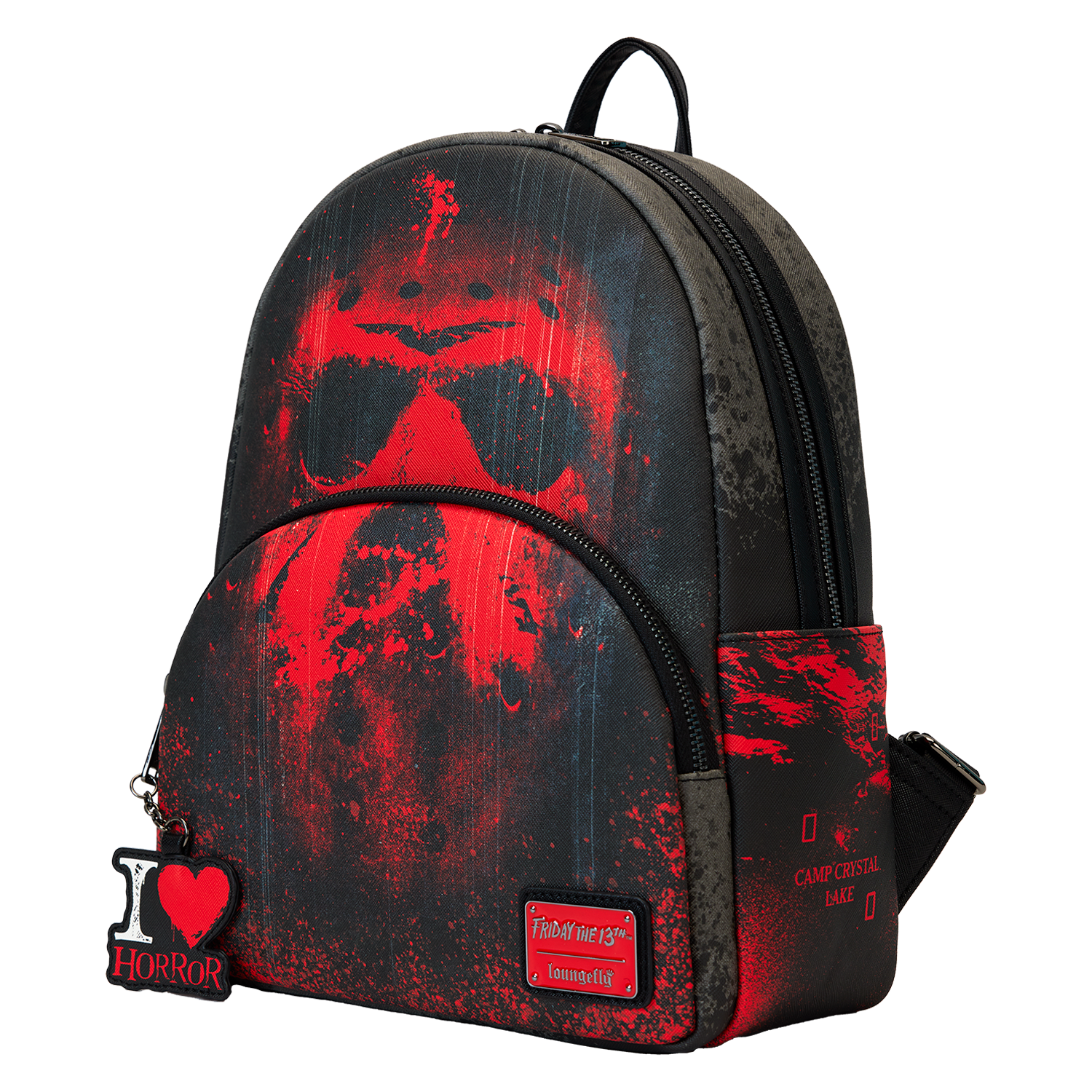 I Heart Horror Friday The 13th Mini Backpack