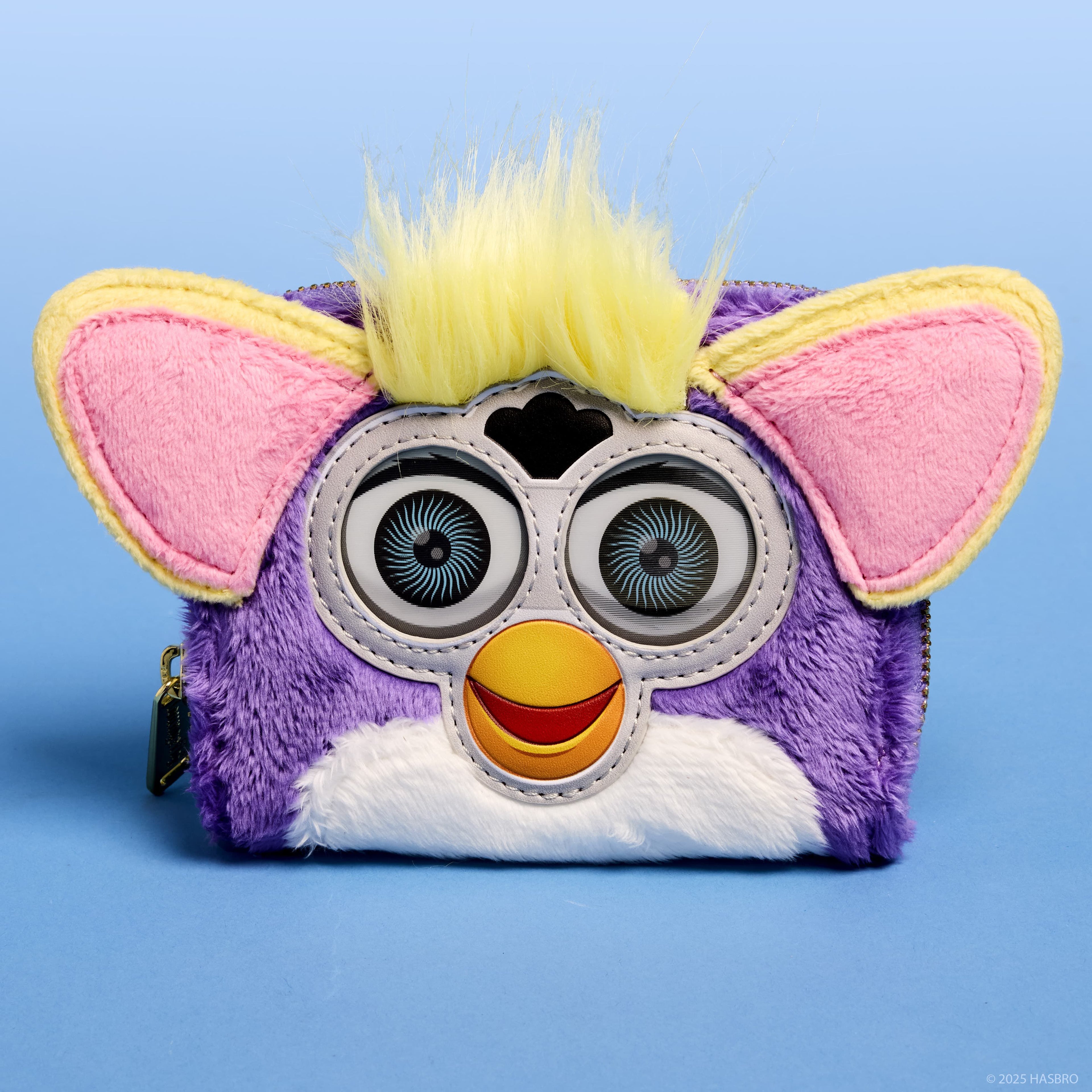 Furby Plush Cosplay Lenticular Zip Around Wallet