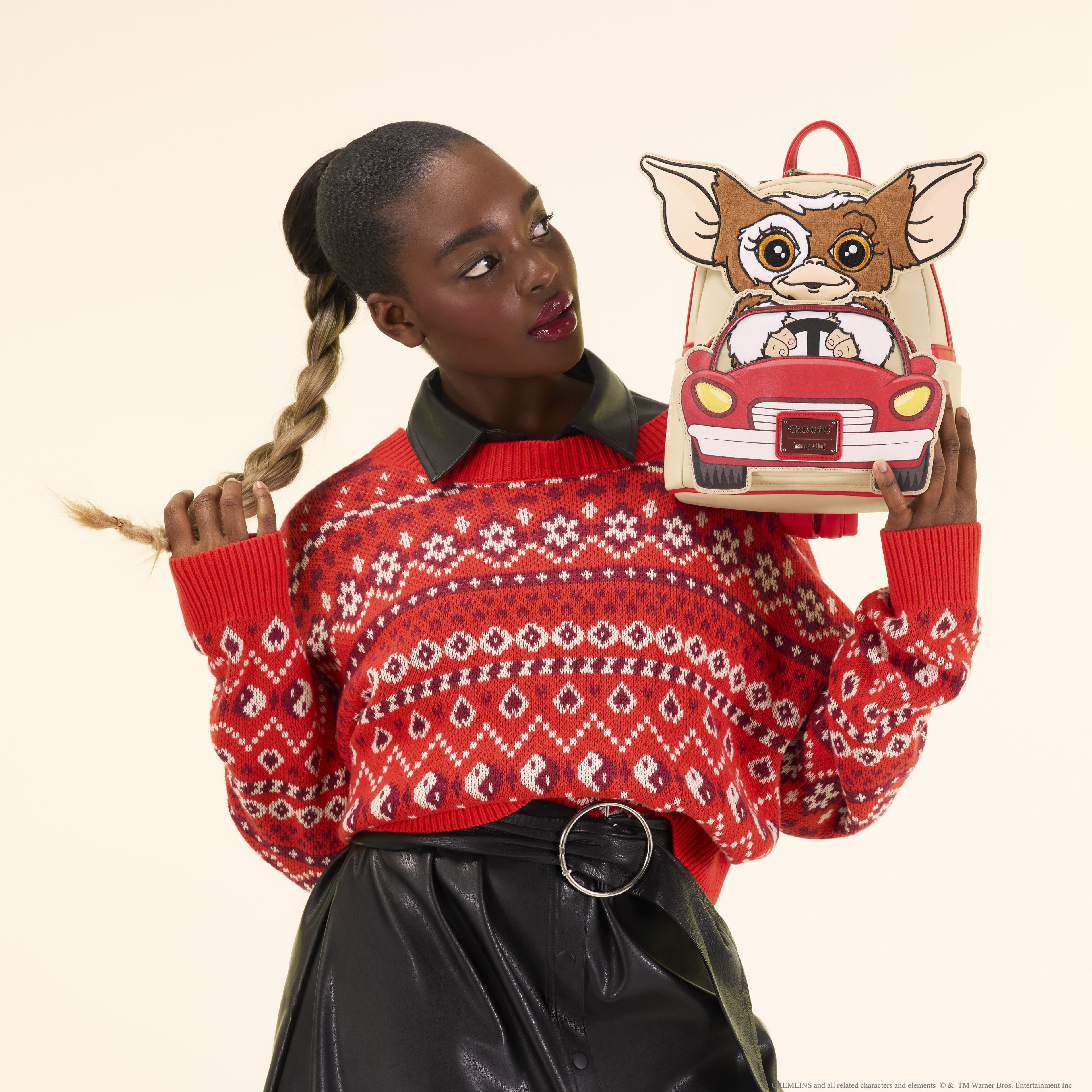Gremlins Gizmo Plush Light-Up Mini Backpack