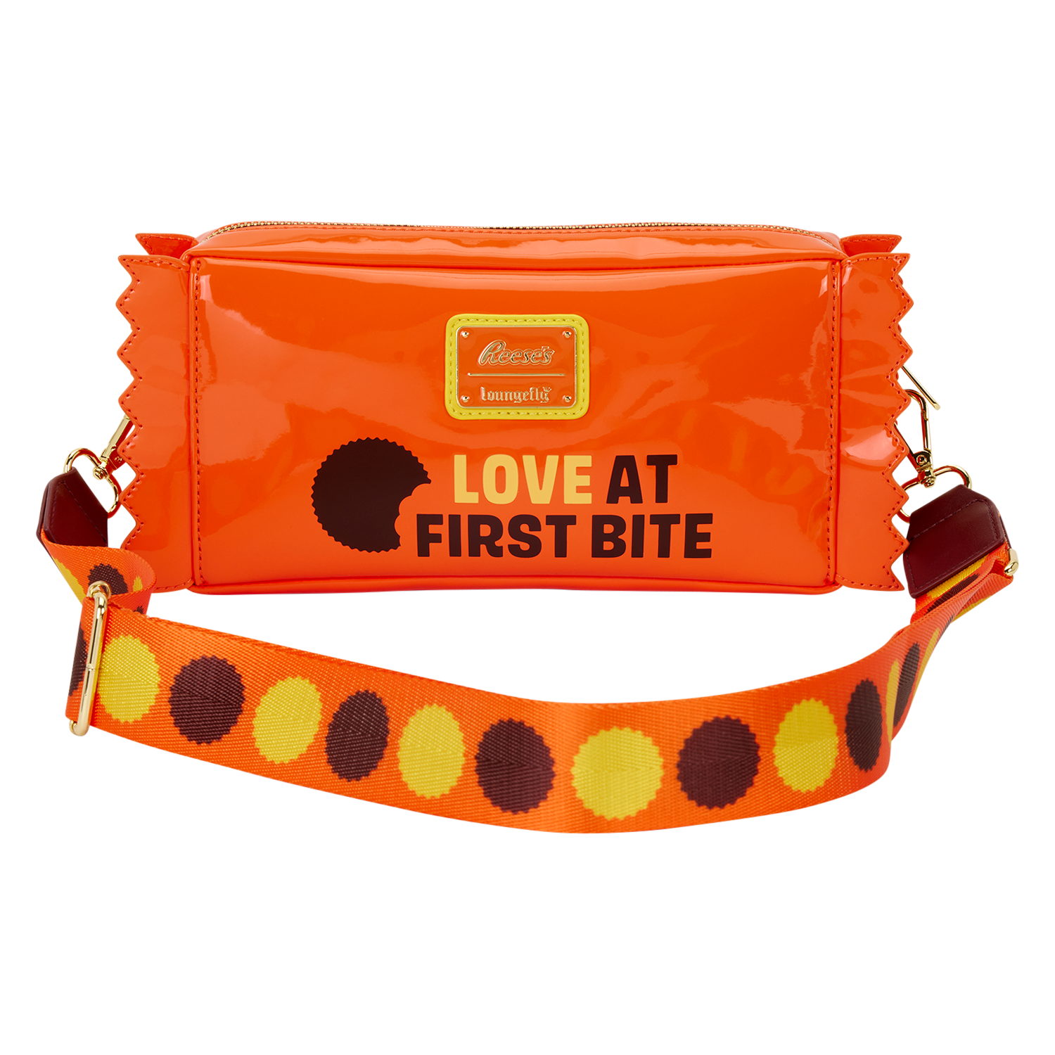 Hershey's Reese's Peanut Butter Cups Crossbody Bag with Coin Bag