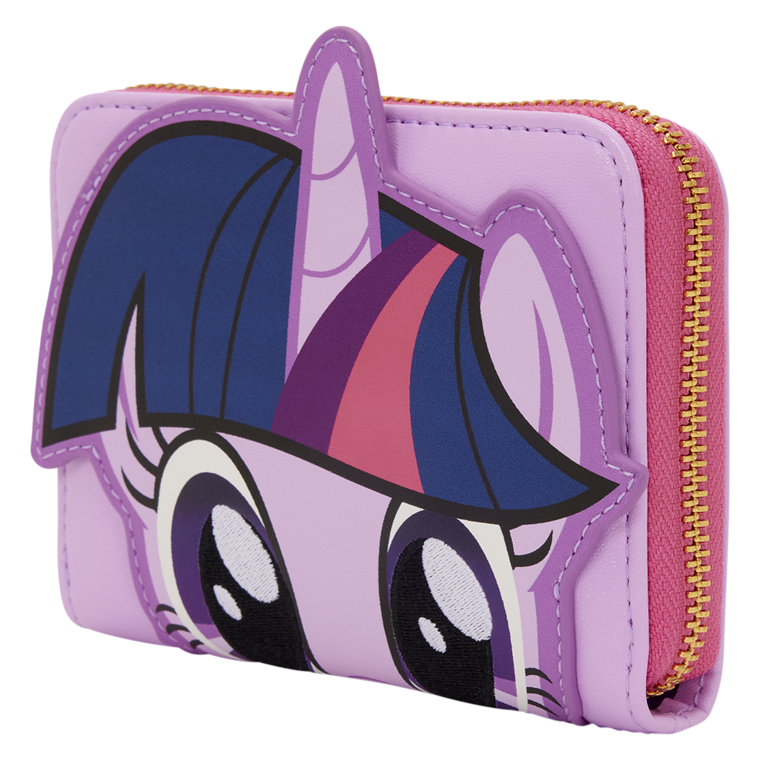 My Little Pony Twilight Sparkle Cosplay Glitter Zip Around Wallet