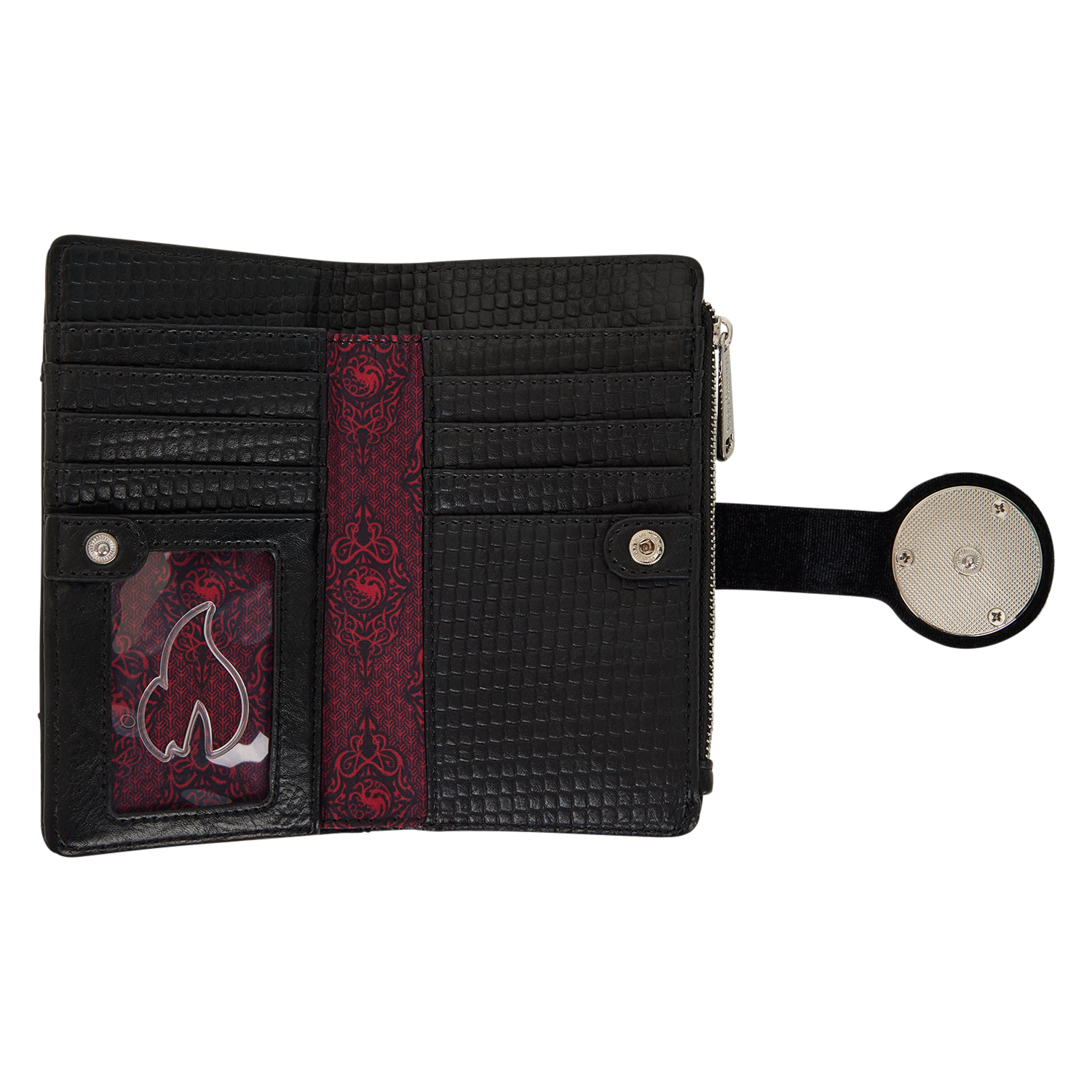 House of the Dragon House Targaryen Flap Wallet