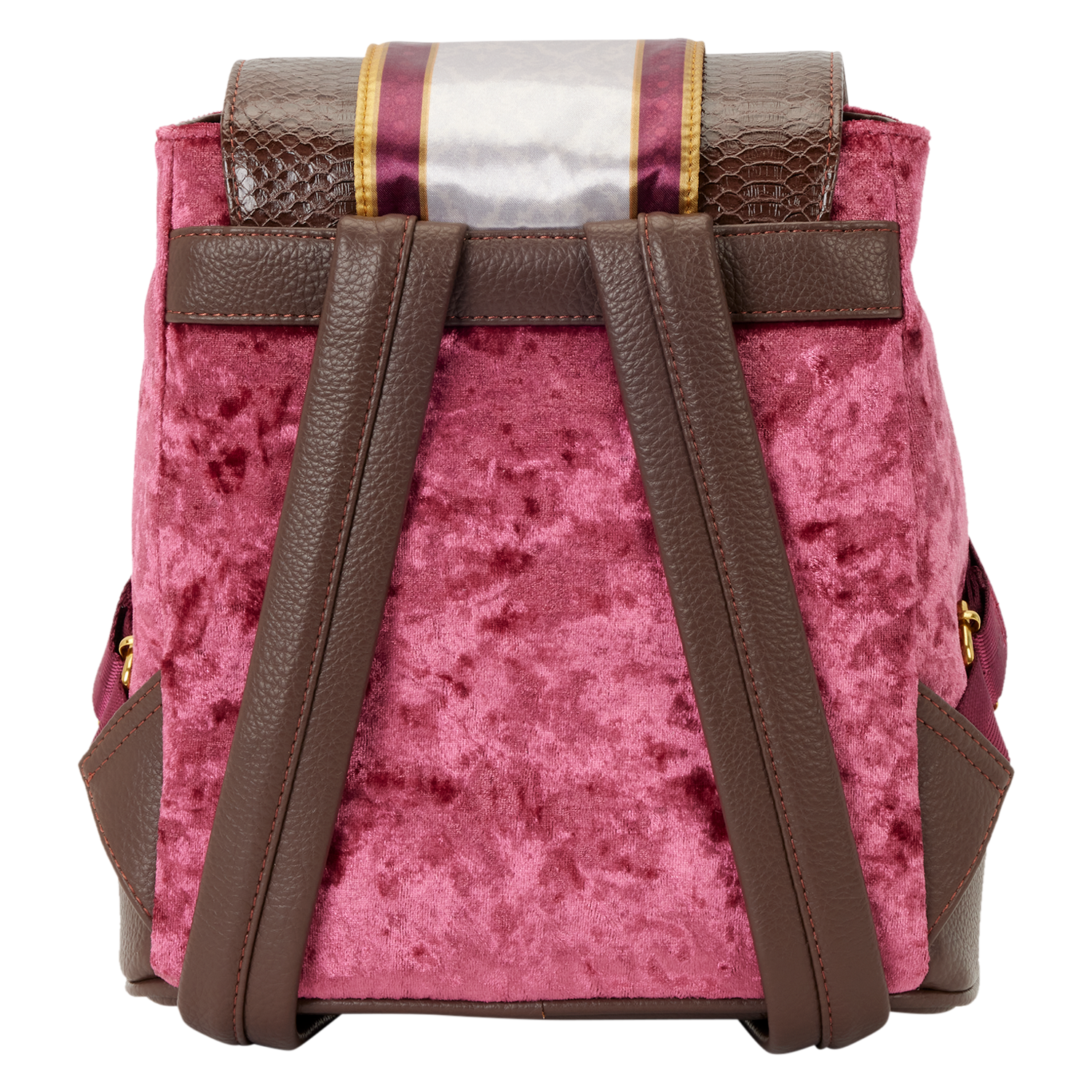 Exclusive Harry Potter Gryffindor Banner Velvet Mini Backpack