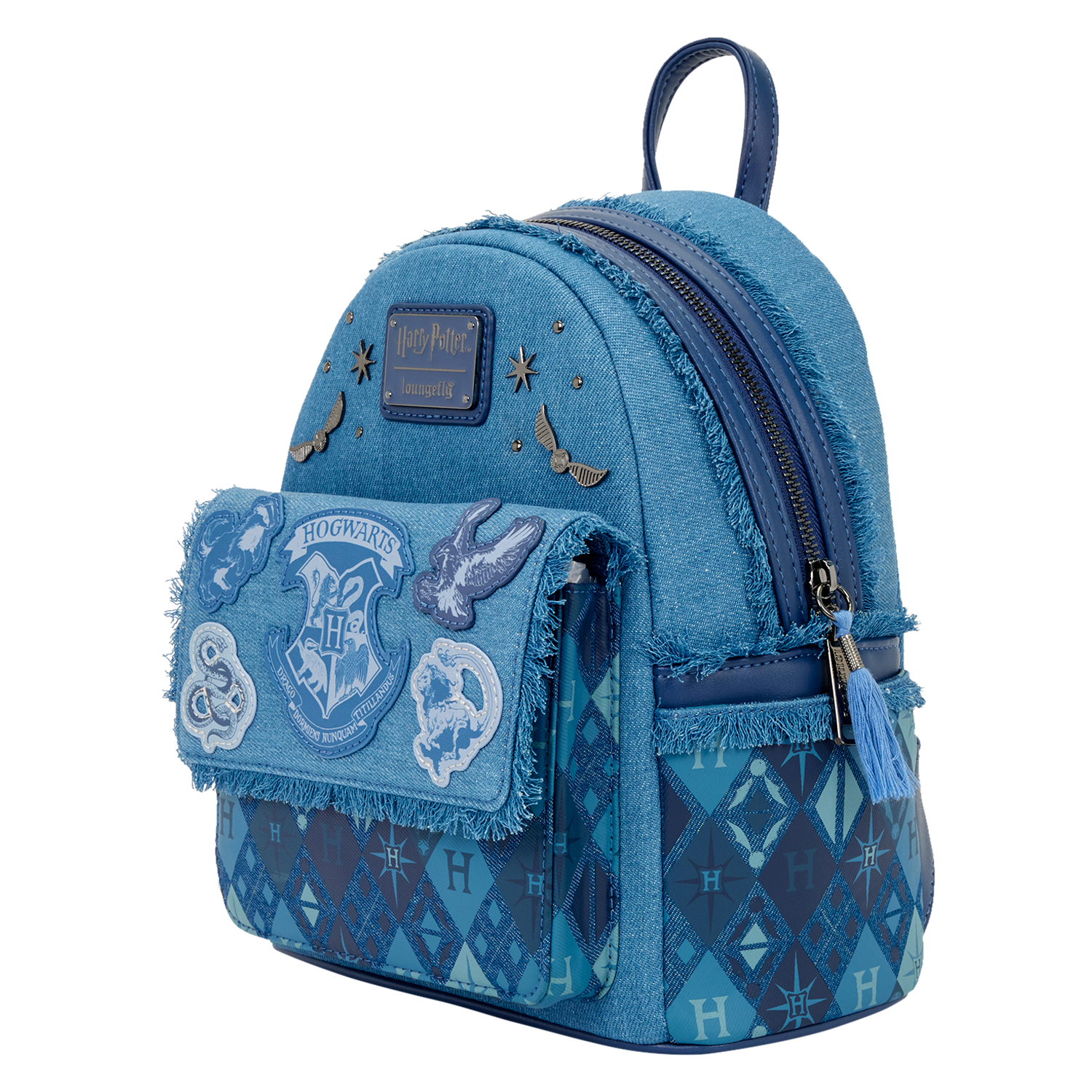 Harry Potter Hogwarts Denim Mini Backpack
