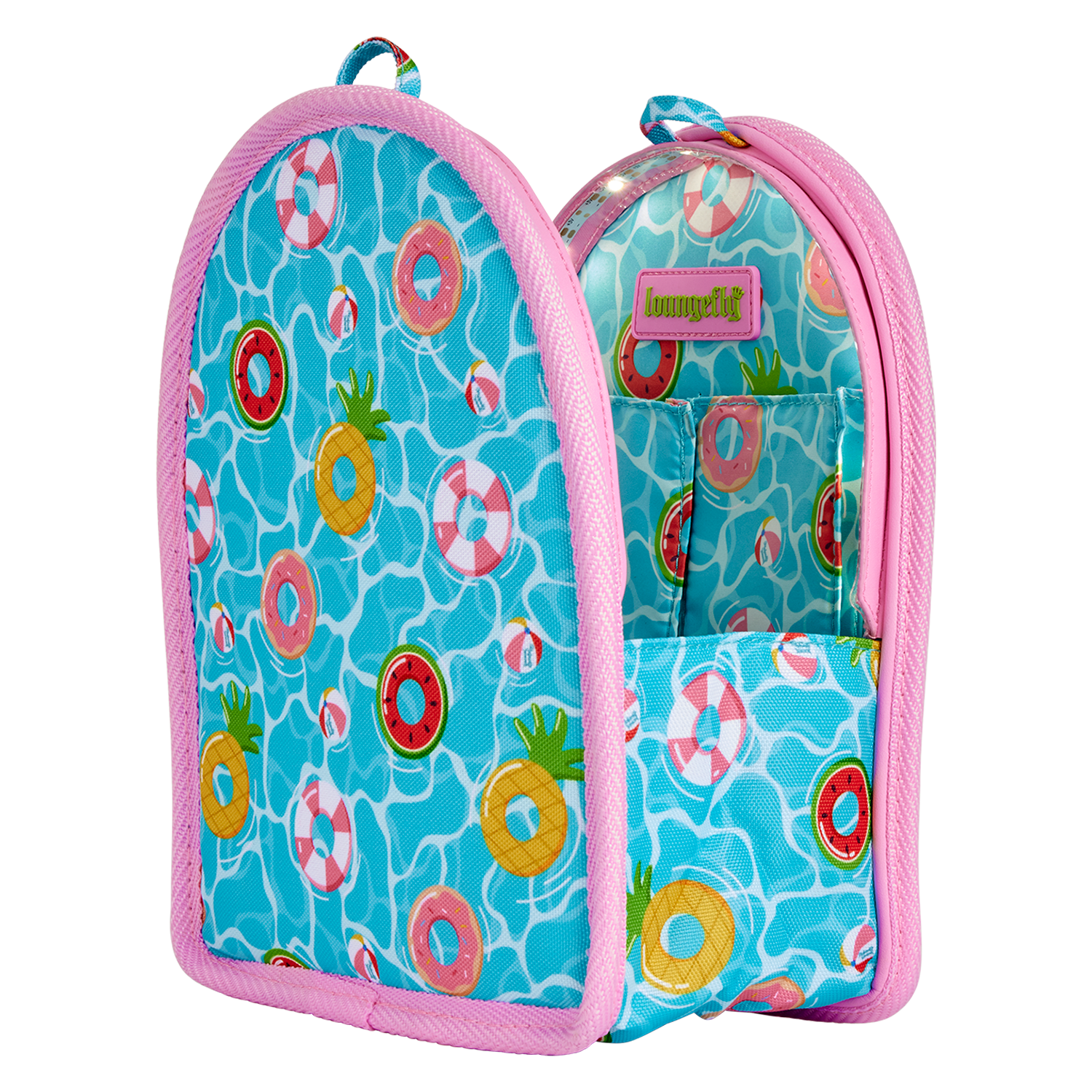Loungefly Pool Day Light-Up Mini Backpack Bag Organizer Insert