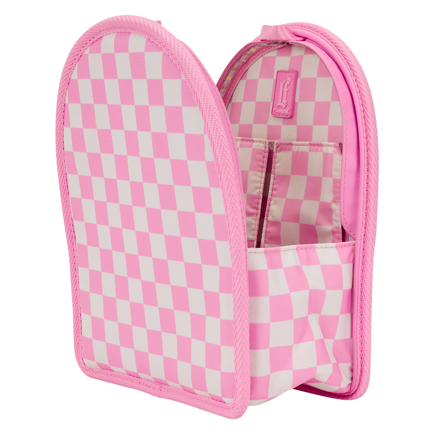 Loungefly Pink Checkered Light-Up Mini Backpack Bag Organizer Insert