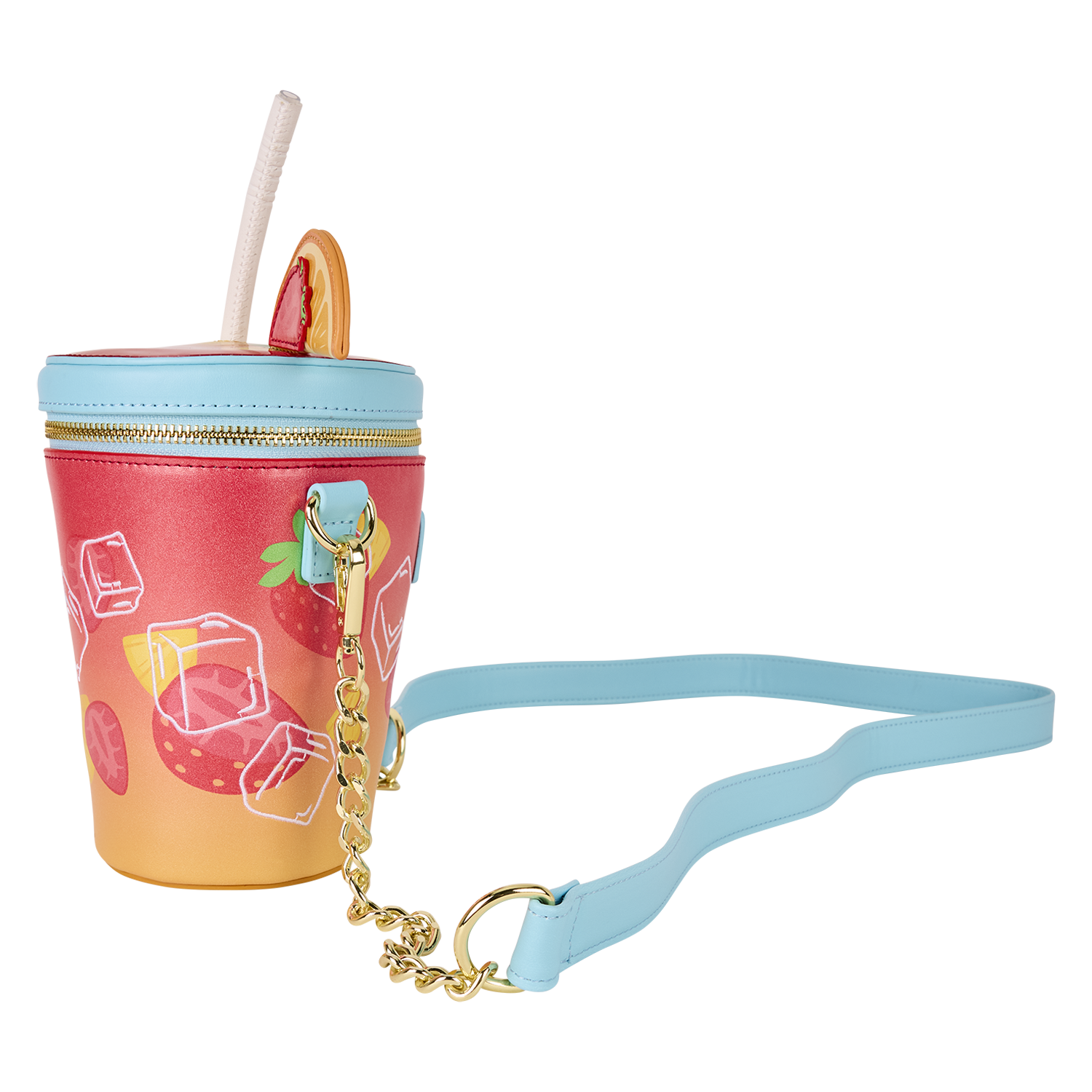 Loungefly Tropical Drink Figural Crossbody Bag
