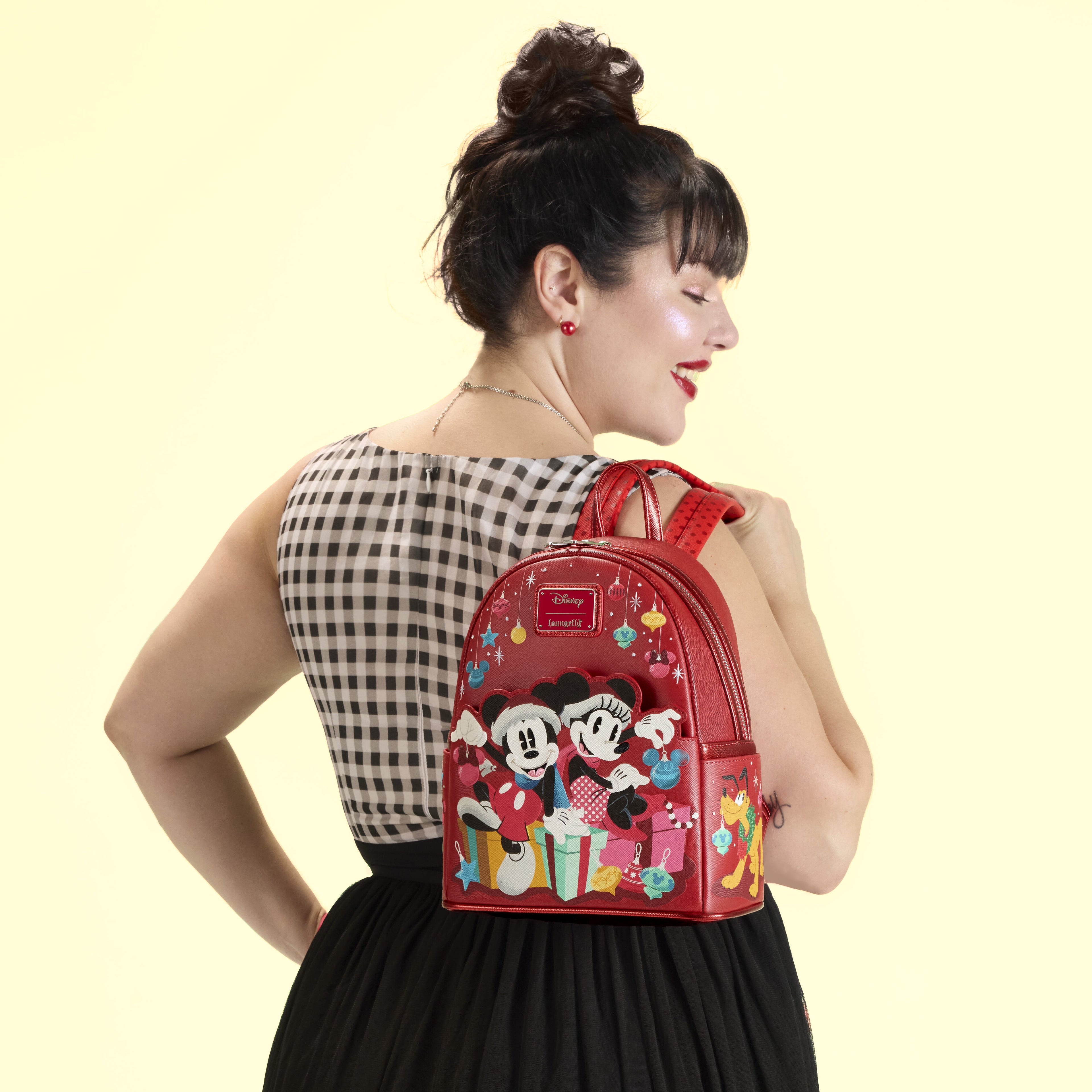 Mickey & Friends Exclusive Holiday Ornaments Mini Backpack