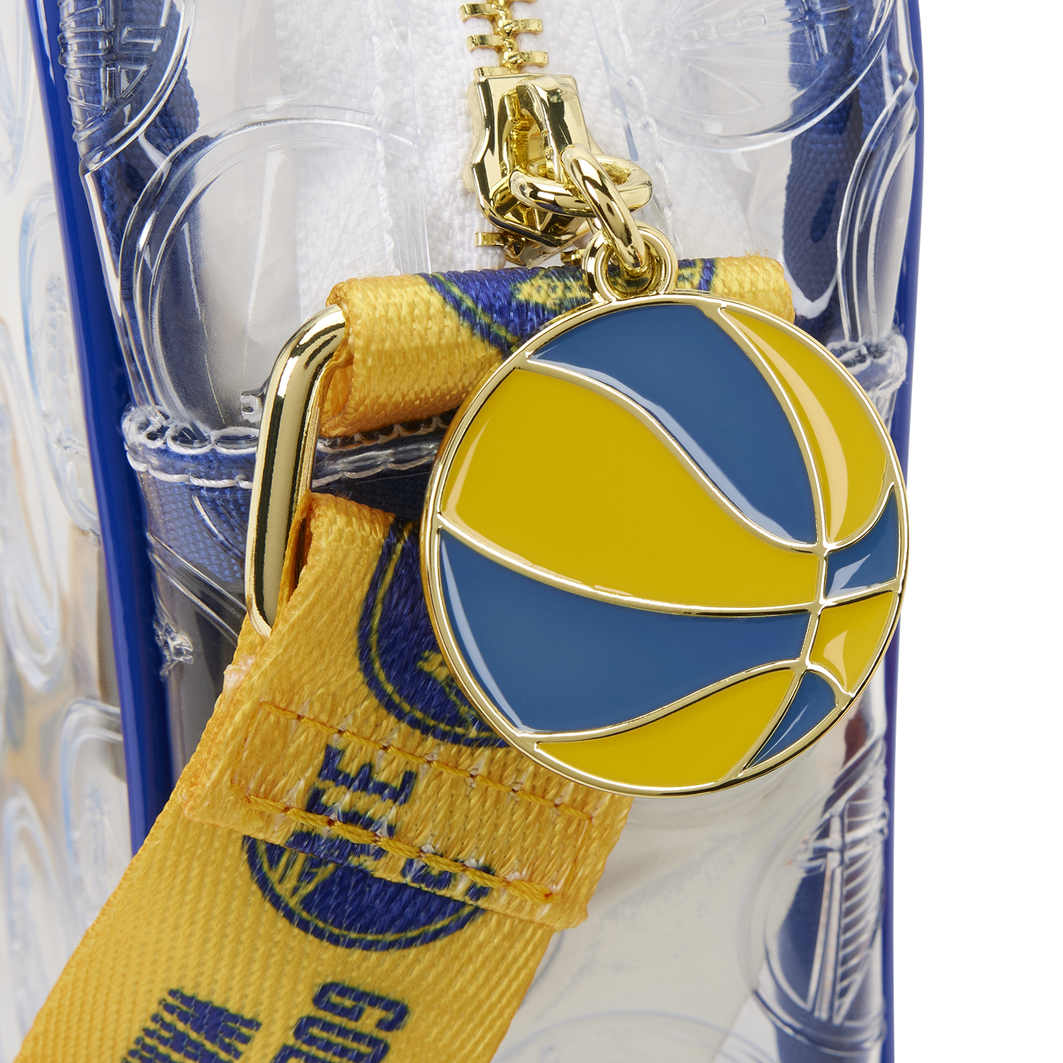 NBA Golden State Warriors Clear Crossbody Stadium Bag