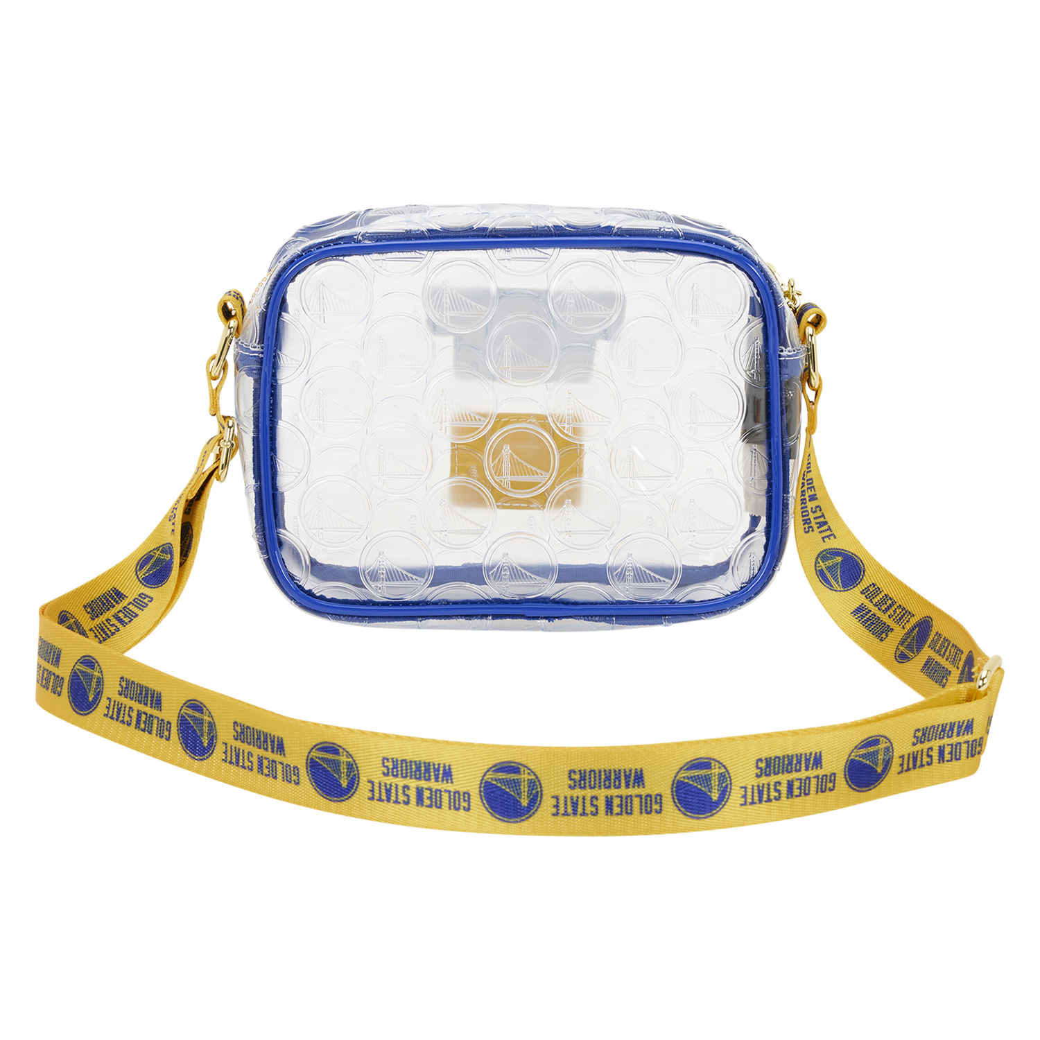 NBA Golden State Warriors Clear Crossbody Stadium Bag