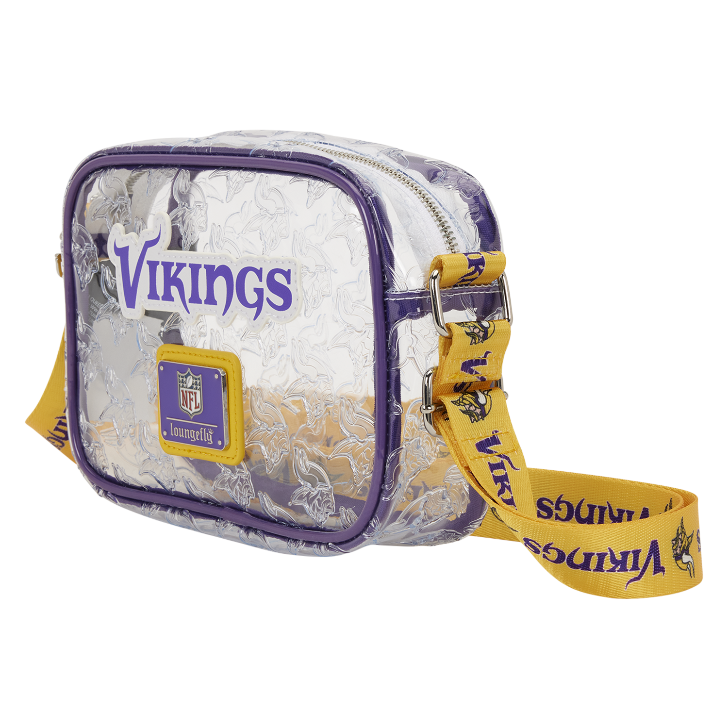 NFL Minnesota Vikings Clear Crossbody Stadium Bag