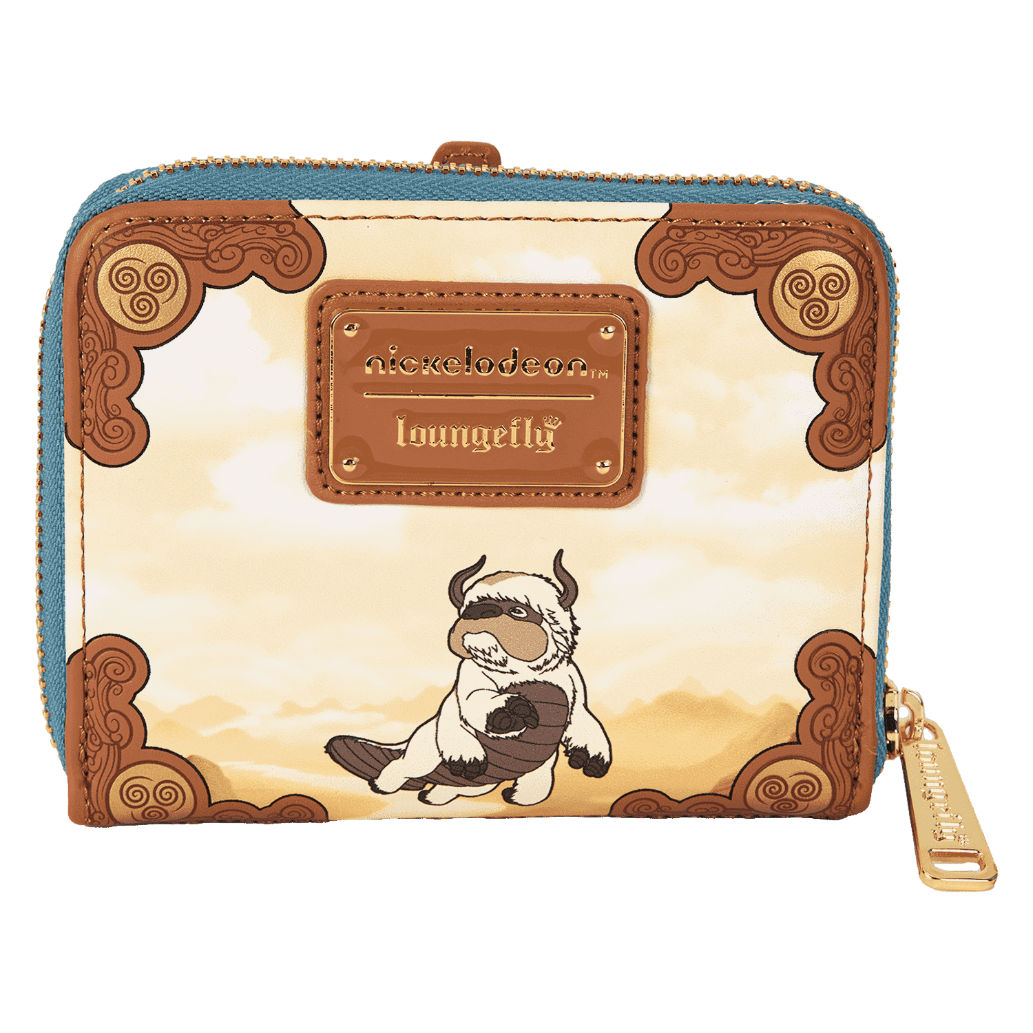Avatar: The Last Airbender Aang Glider Staff Zip Around Wallet