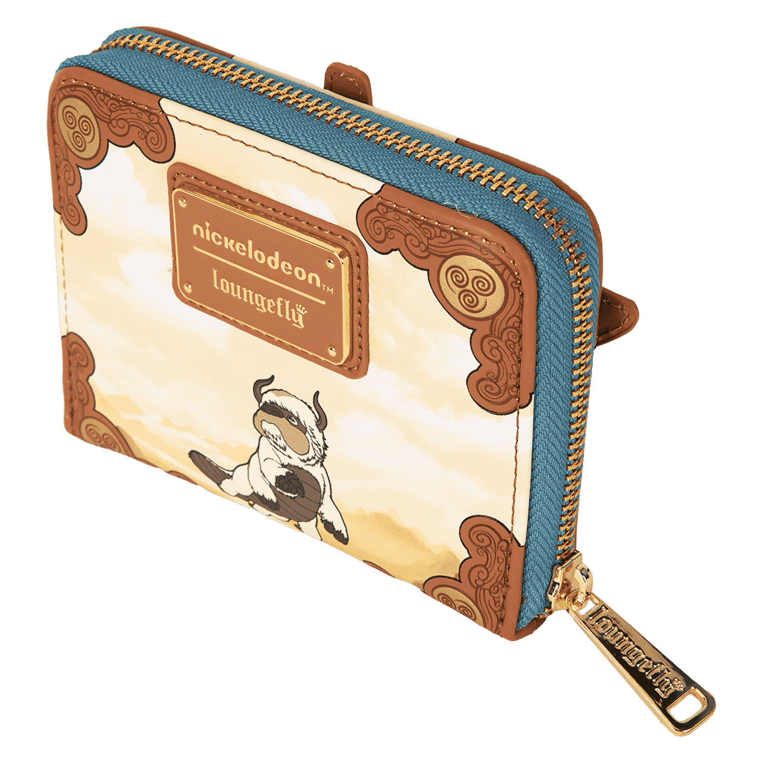 Avatar: The Last Airbender Aang Glider Staff Zip Around Wallet