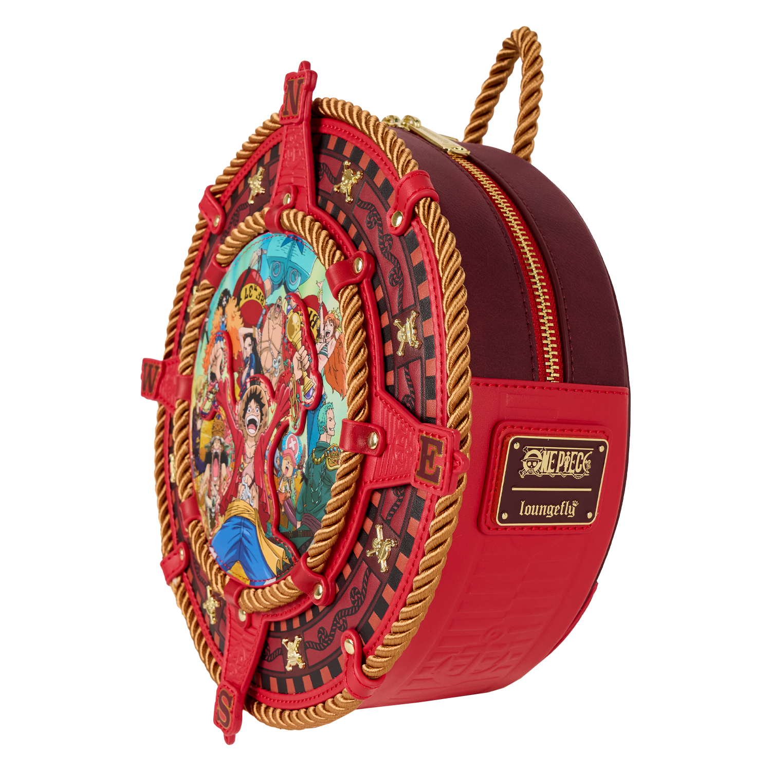 One Piece Compass Figural Mini Backpack