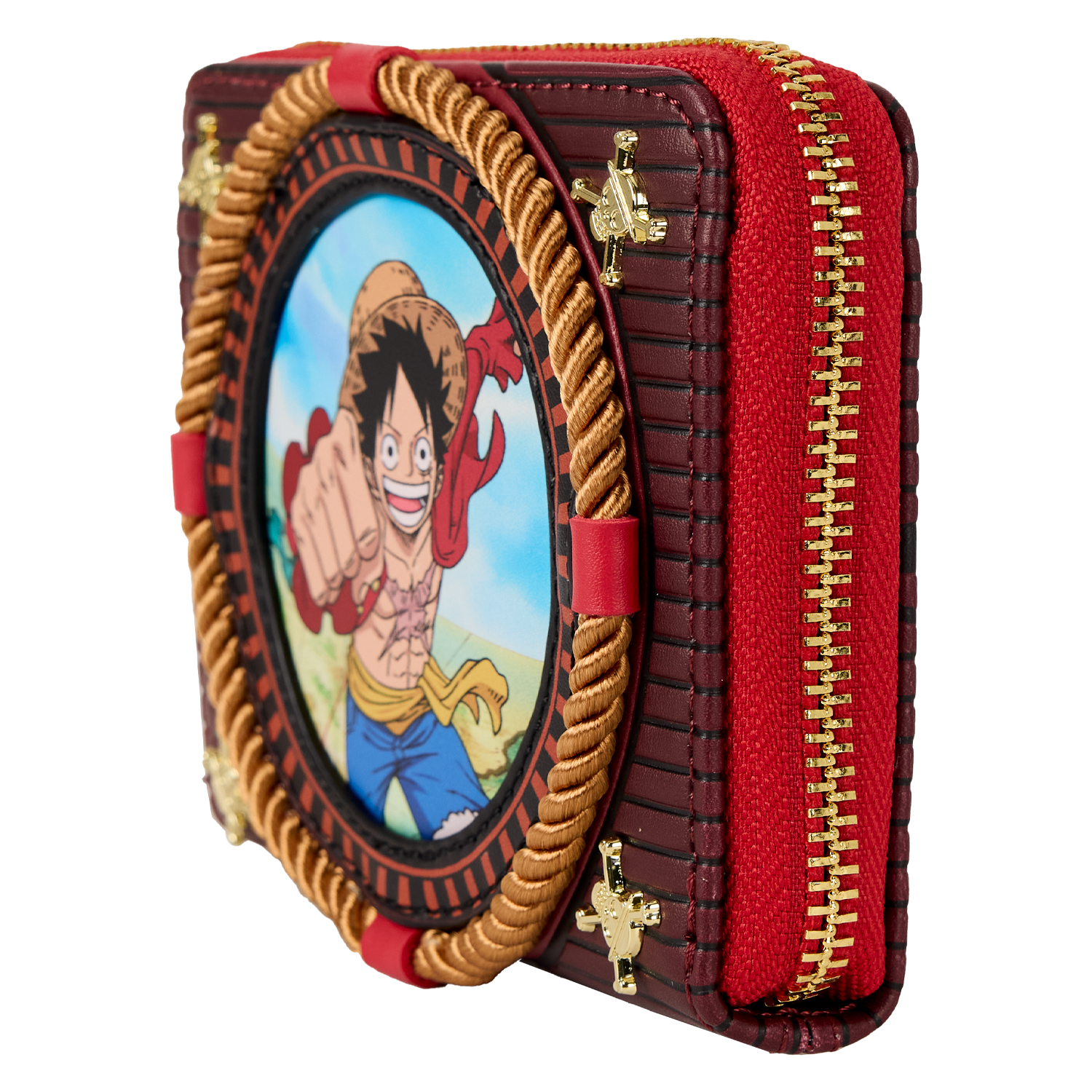 One Piece Luffy Zip Around Wallet
