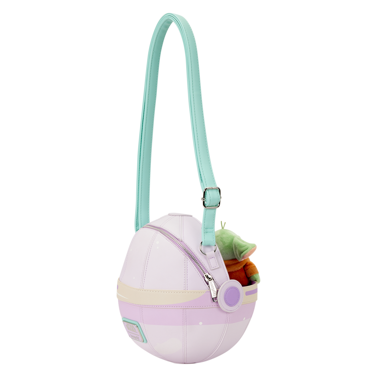 The Mandalorian Grogu Figural Pod Plush Crossbody Bag