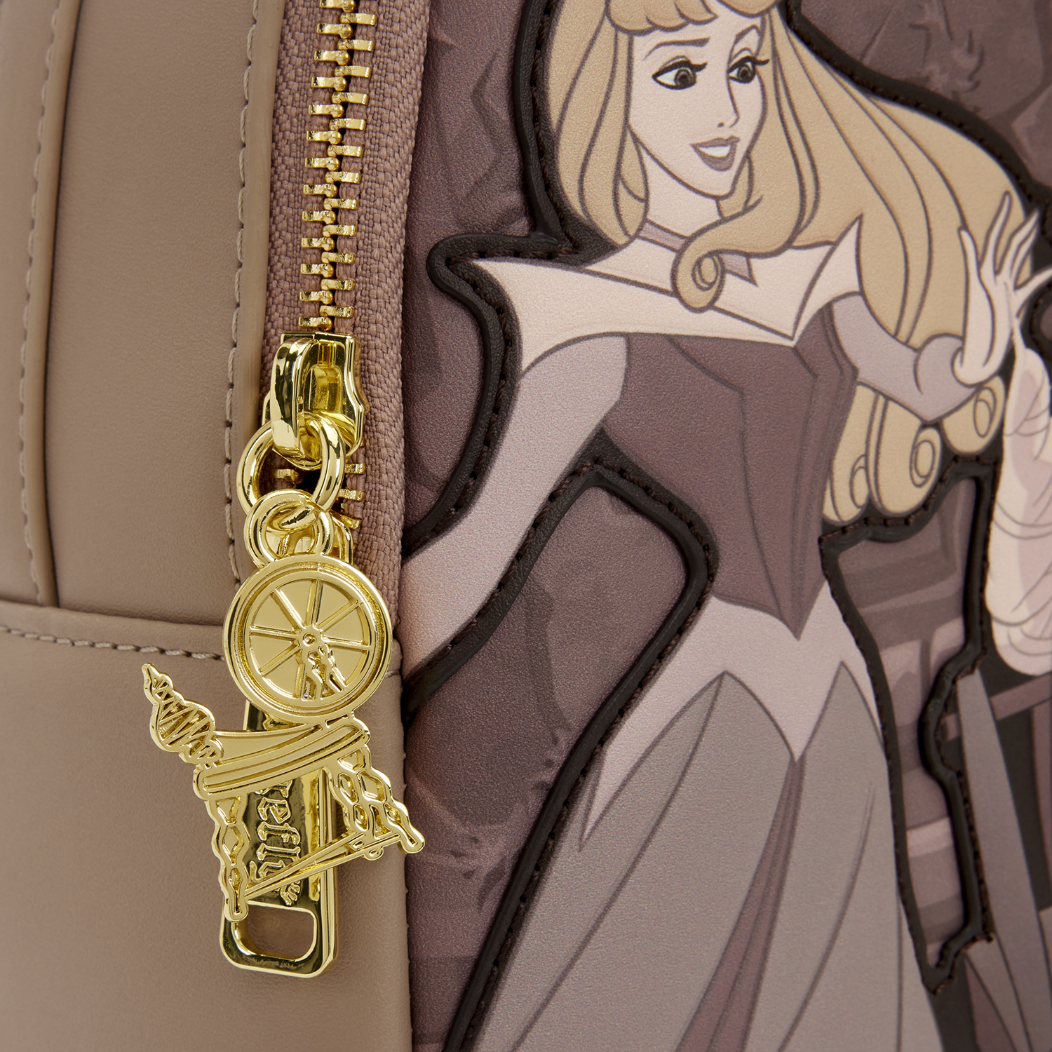 Sleeping Beauty & Maleficent Spinning Wheel Mini Backpack