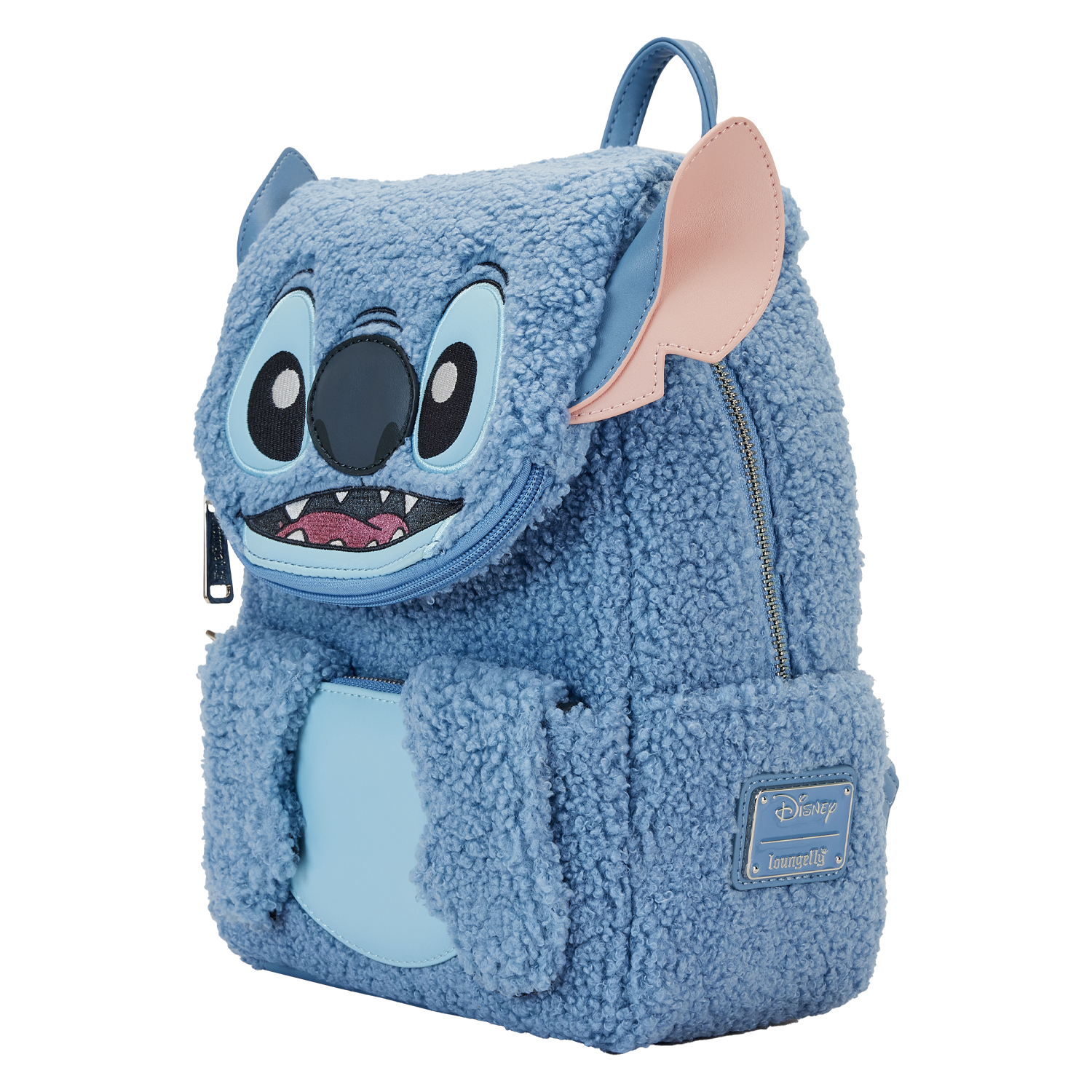 Stitch Plush Sherpa Cosplay Mini Backpack
