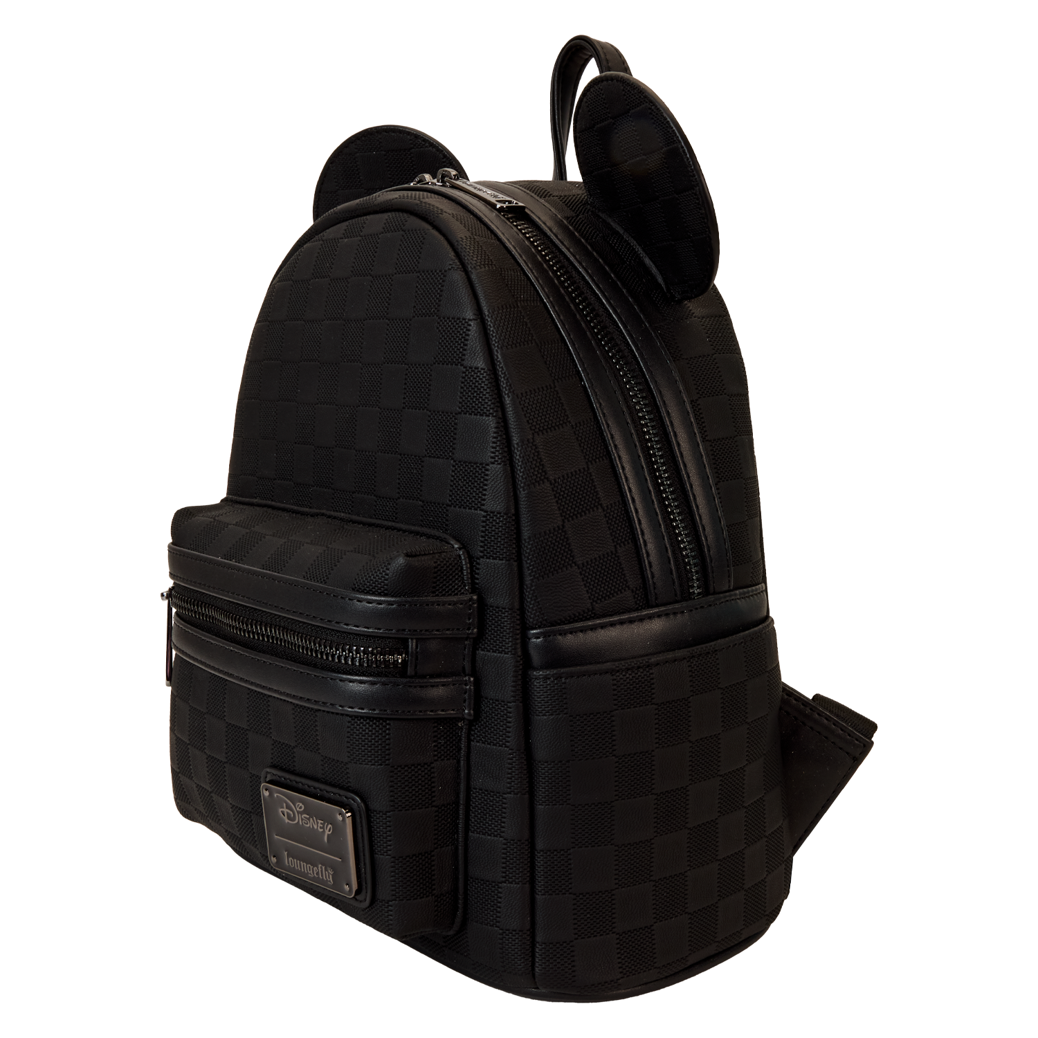 Mickey Mouse Checkered Texture Mini Backpack