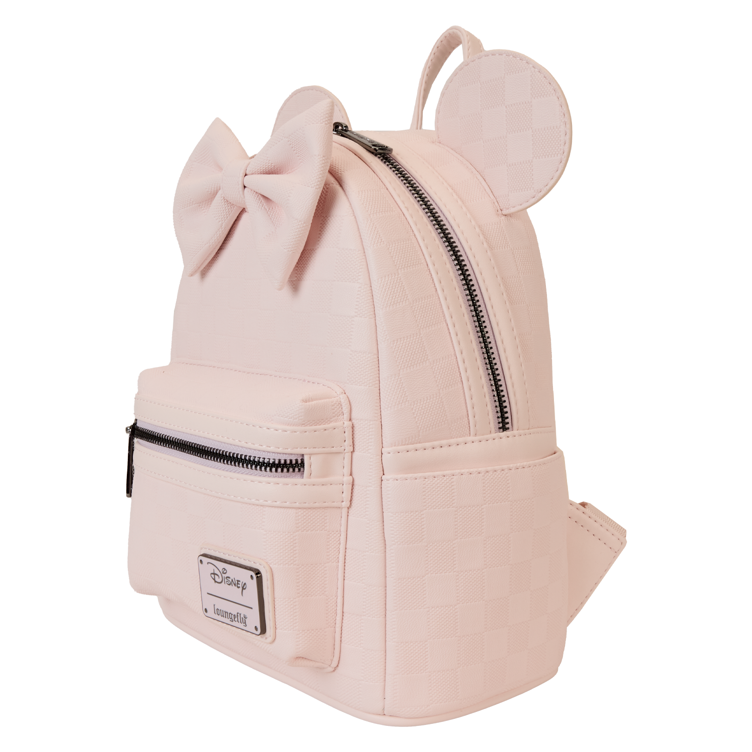 Minnie Mouse Checkered Texture Mini Backpack