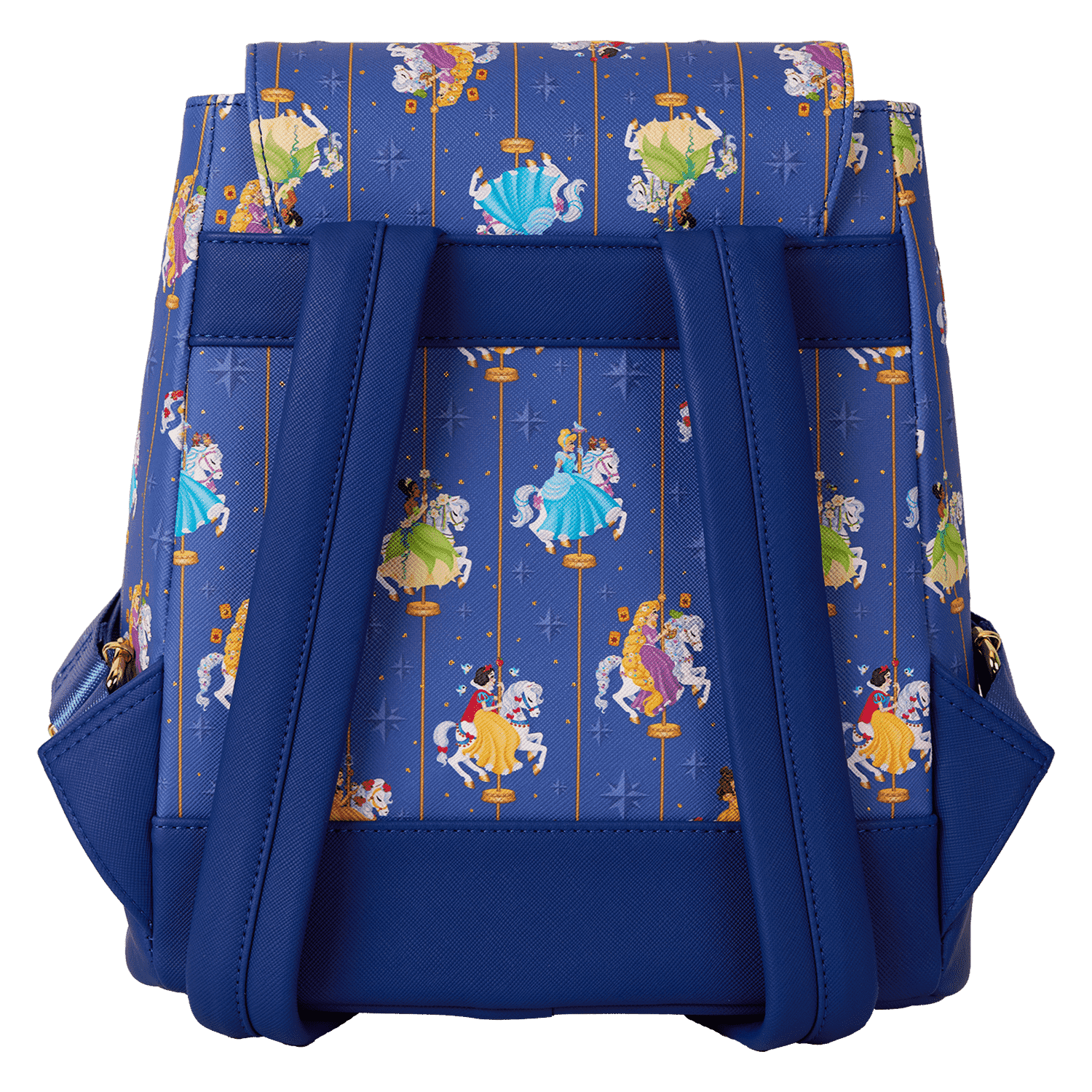 Disney Princess Carousel All-Over Print Drawstring Mini Backpack