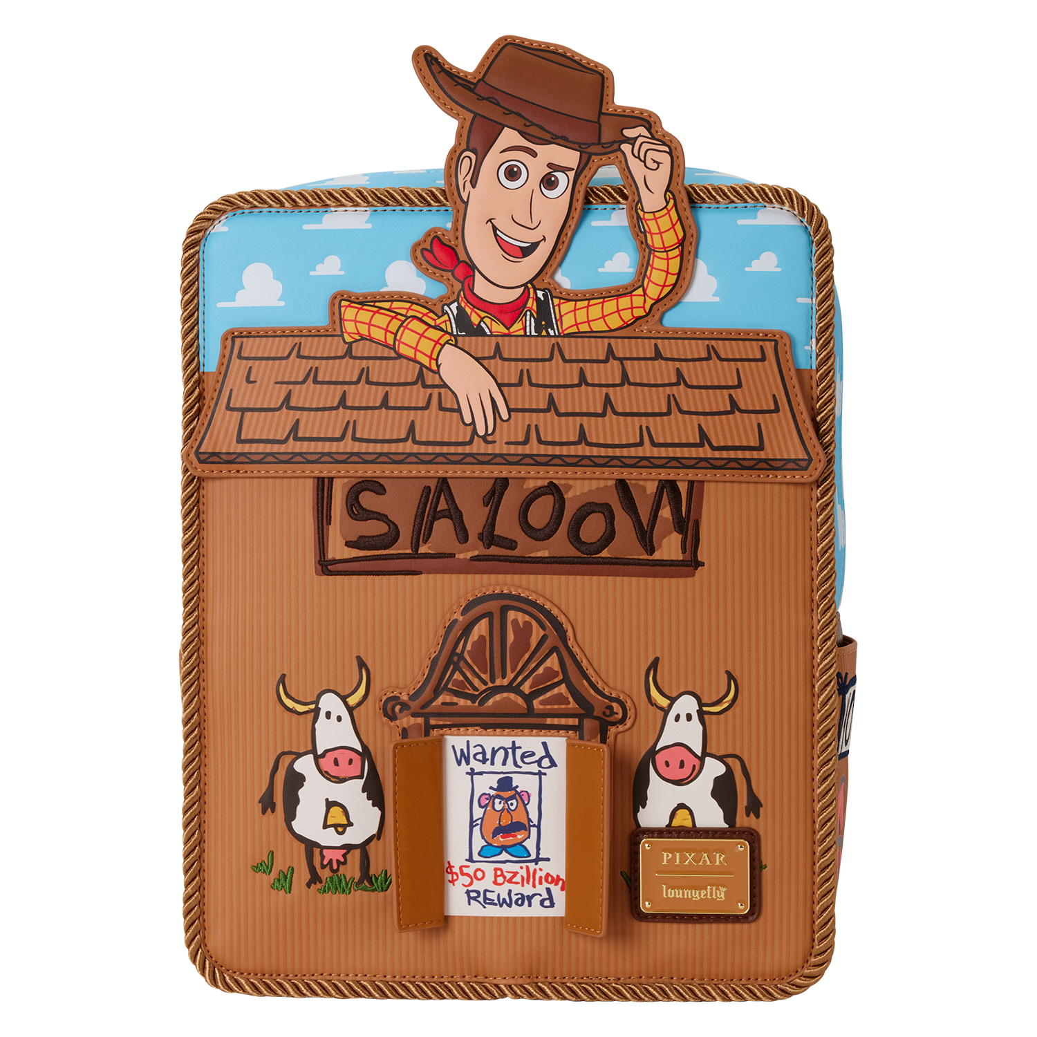 Toy Story 30th Anniversary Woody Saloon Mini Backpack