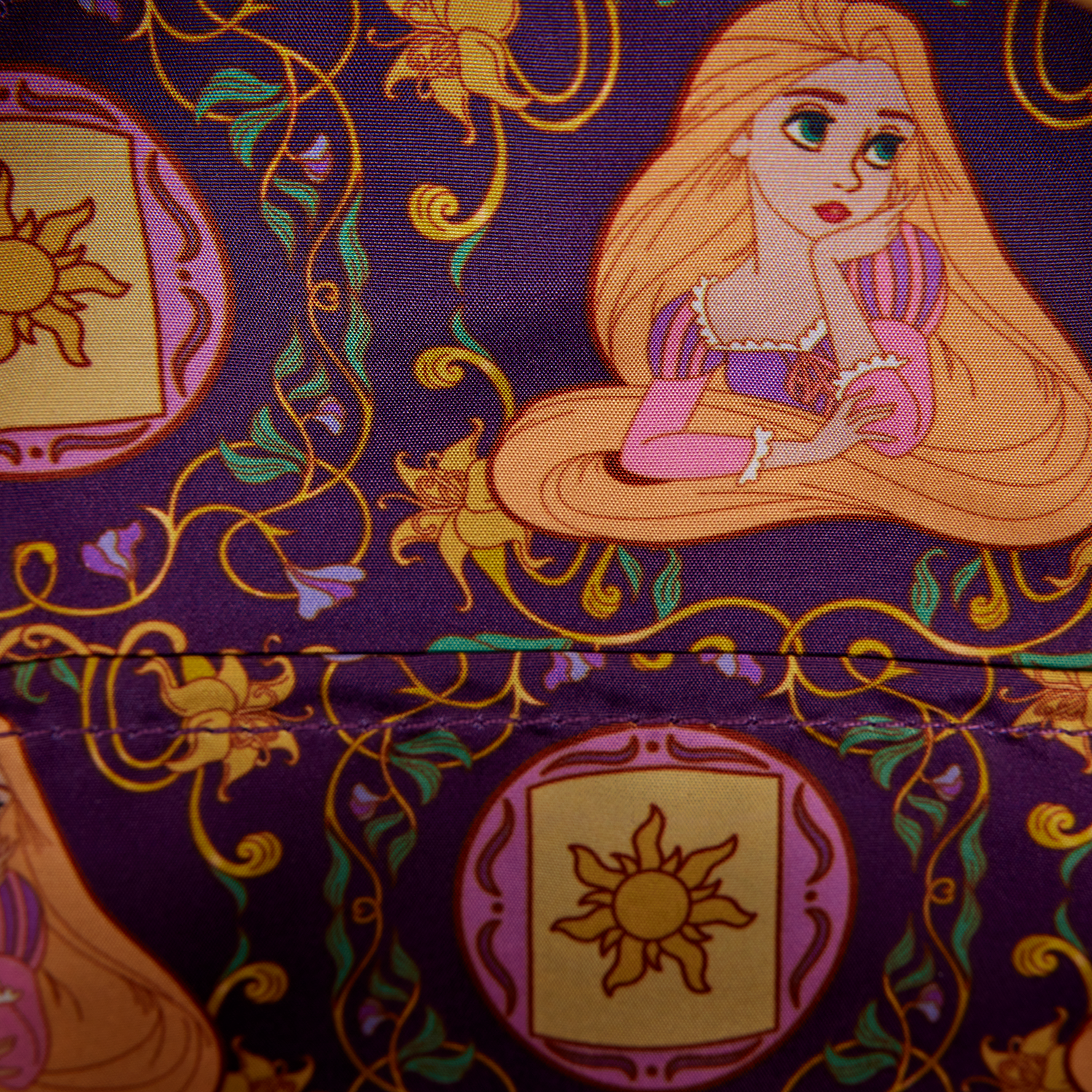 Tangled Rapunzel Exclusive Lanterns Quilted Mini Backpack