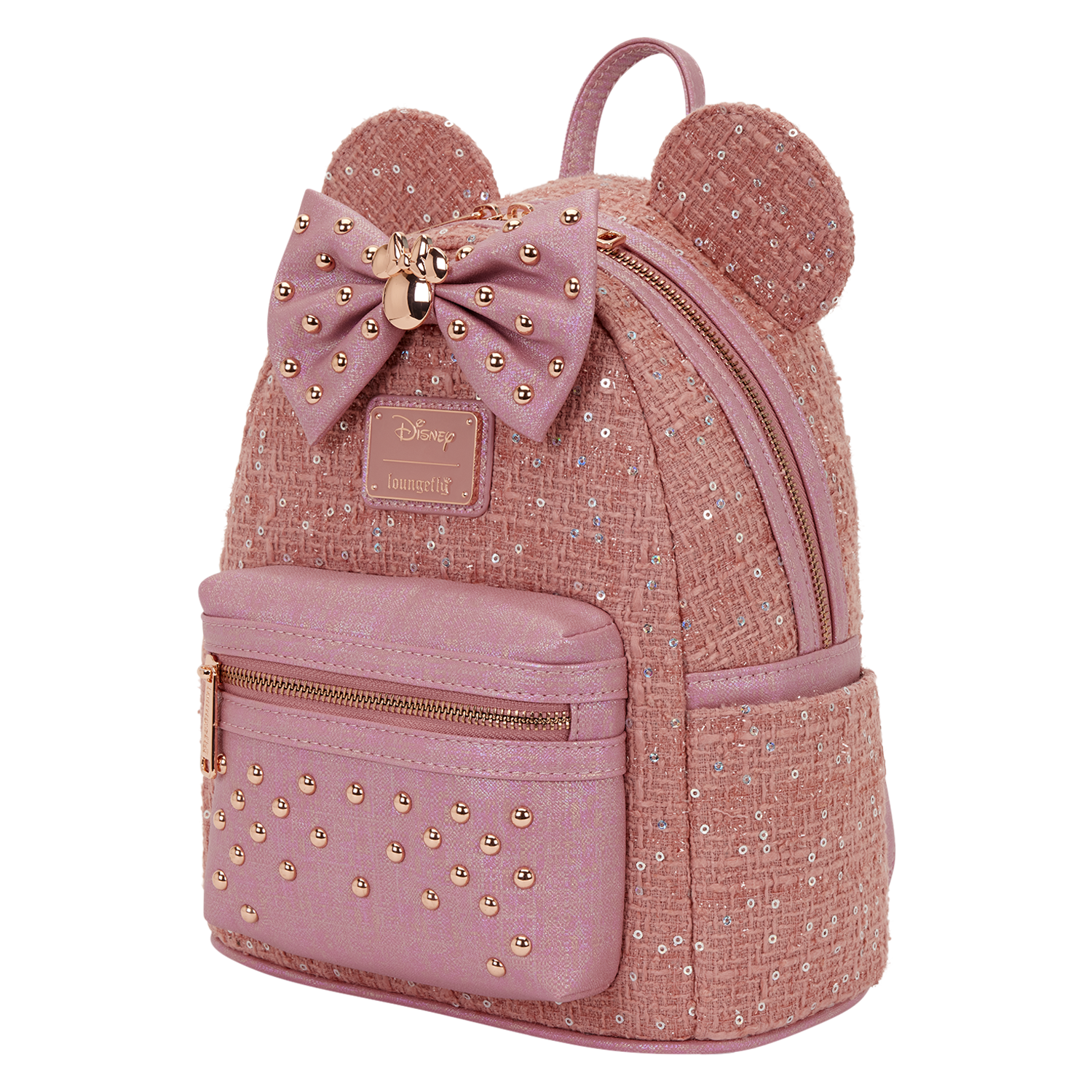 Minnie Mouse Exclusive Glitter Tweed Mini Backpack
