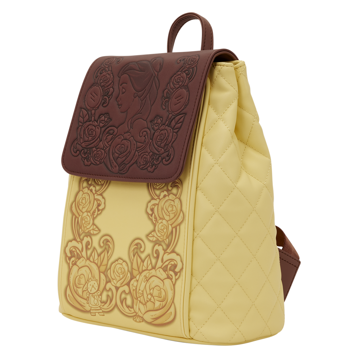Beauty and the Beast Exclusive Princess Belle Quilted Bucket Mini Backpack