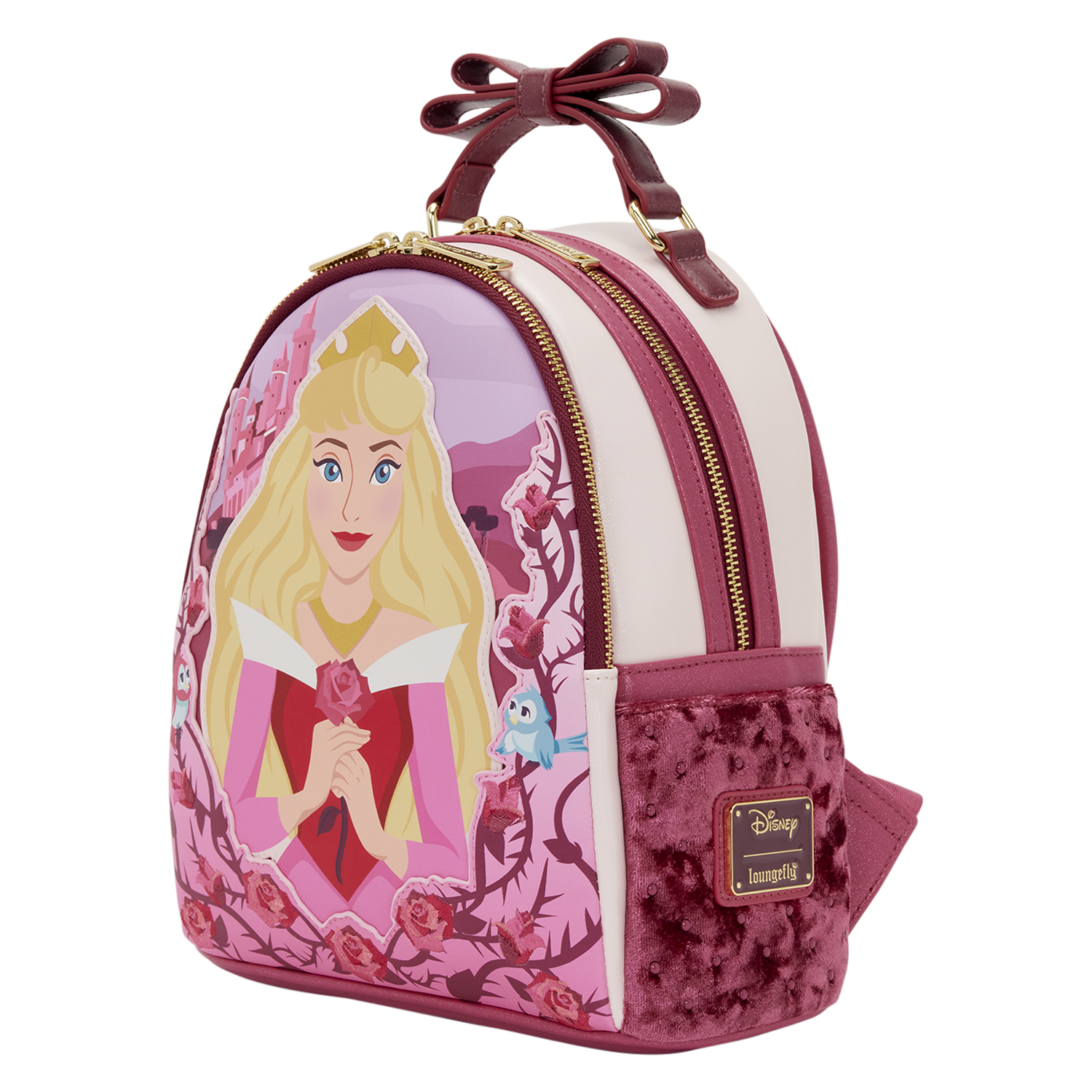 Sleeping Beauty Exclusive Princess Aurora Roses Mini Backpack
