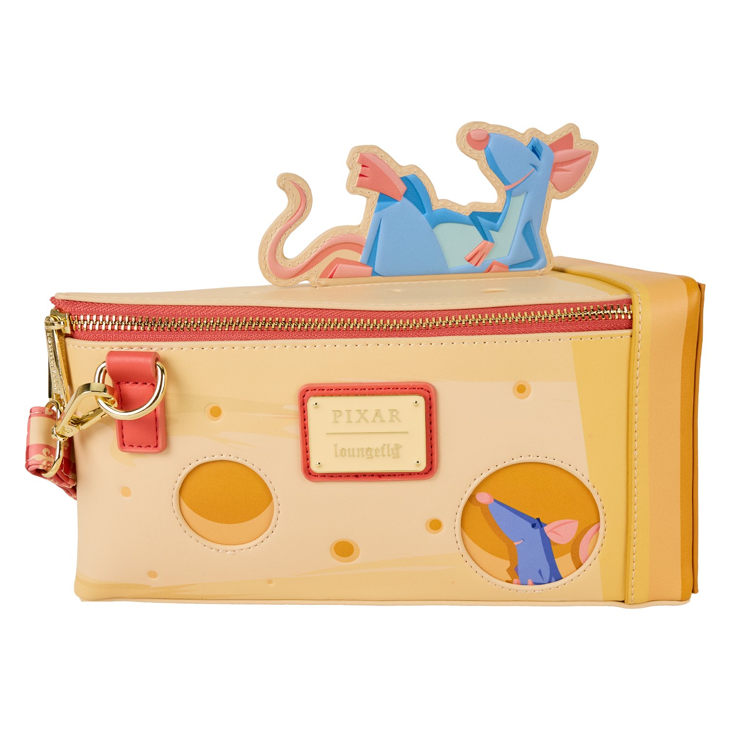 Ratatouille Charcuterie Cheese Figural Crossbody Bag