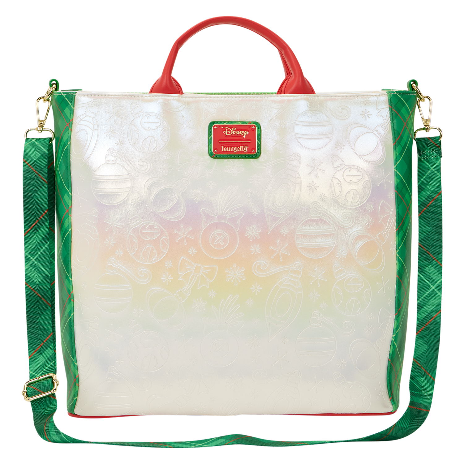 Lilo & Stitch Holiday Tote Pin Trader Crossbody Bag