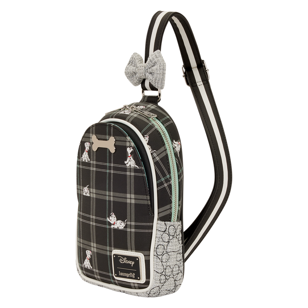 101 Dalmatians Exclusive Plaid Sling Crossbody Bag